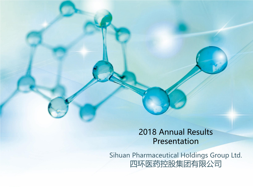 2018 Annual Results Presentation