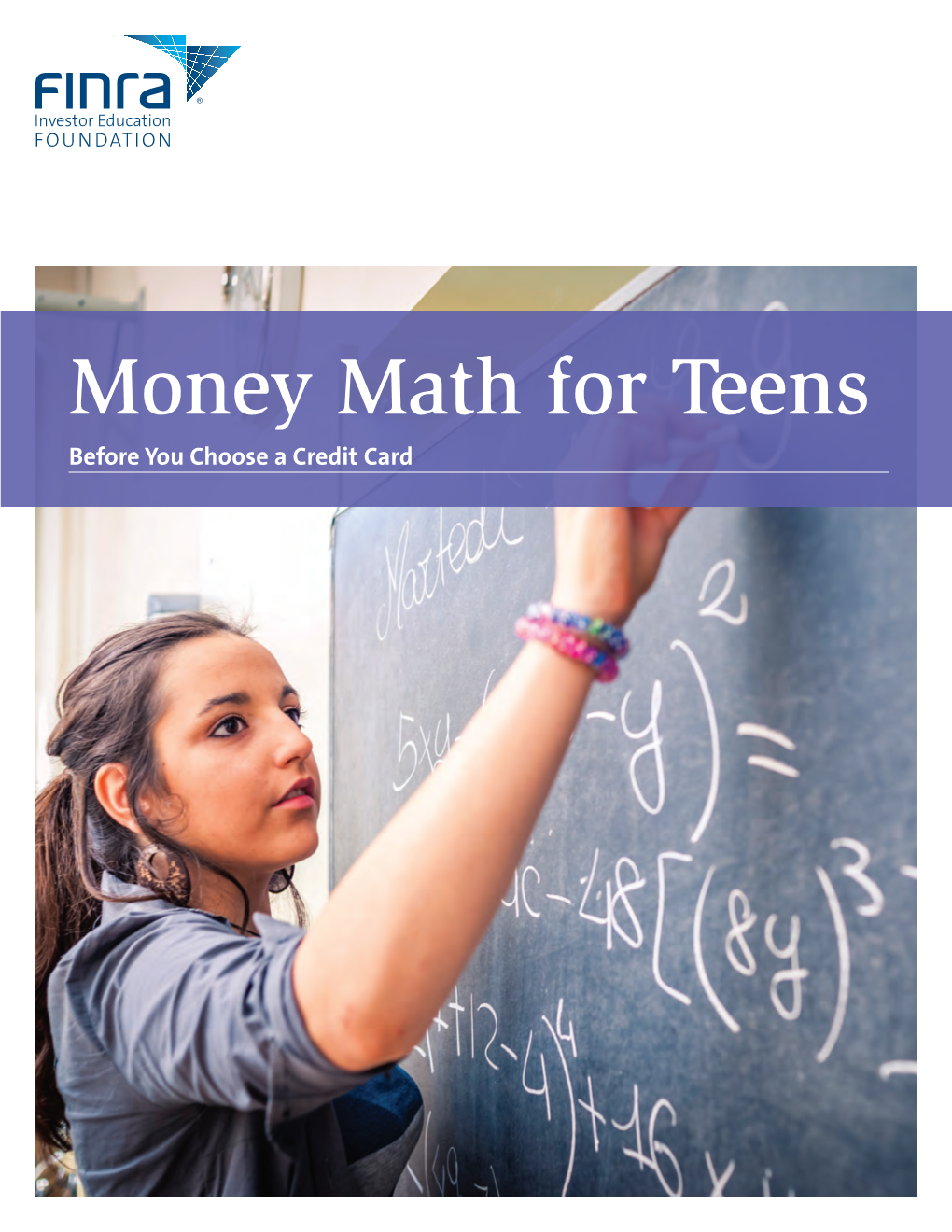 Money Math for Teens: Before You Choose a Credit Card