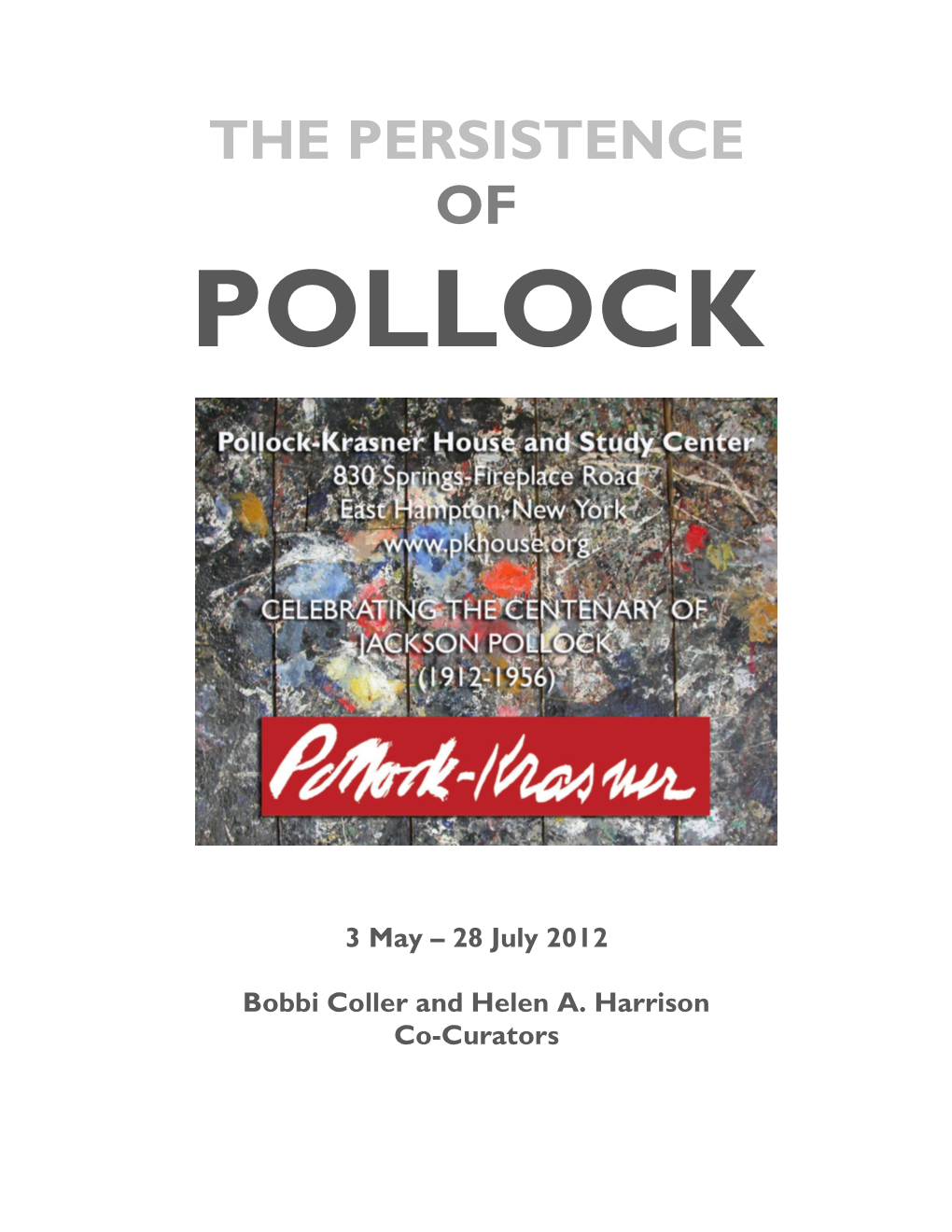 The Persistence of Pollock