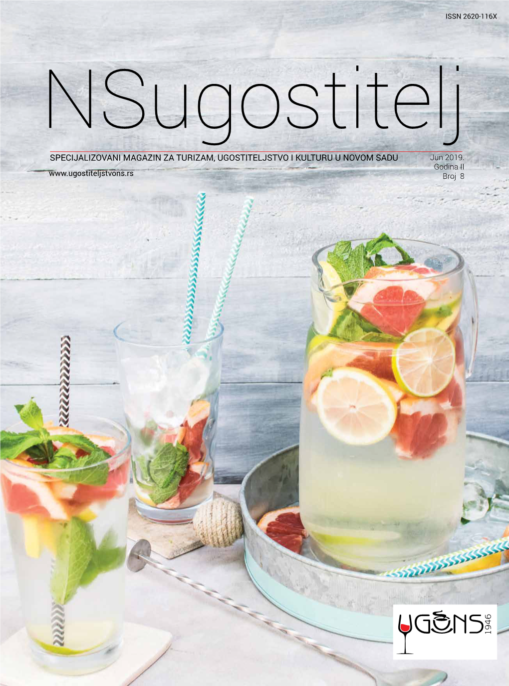 SPECIJALIZOVANI MAGAZIN ZA TURIZAM, UGOSTITELJSTVO I KULTURU U NOVOM SADU Jun 2019