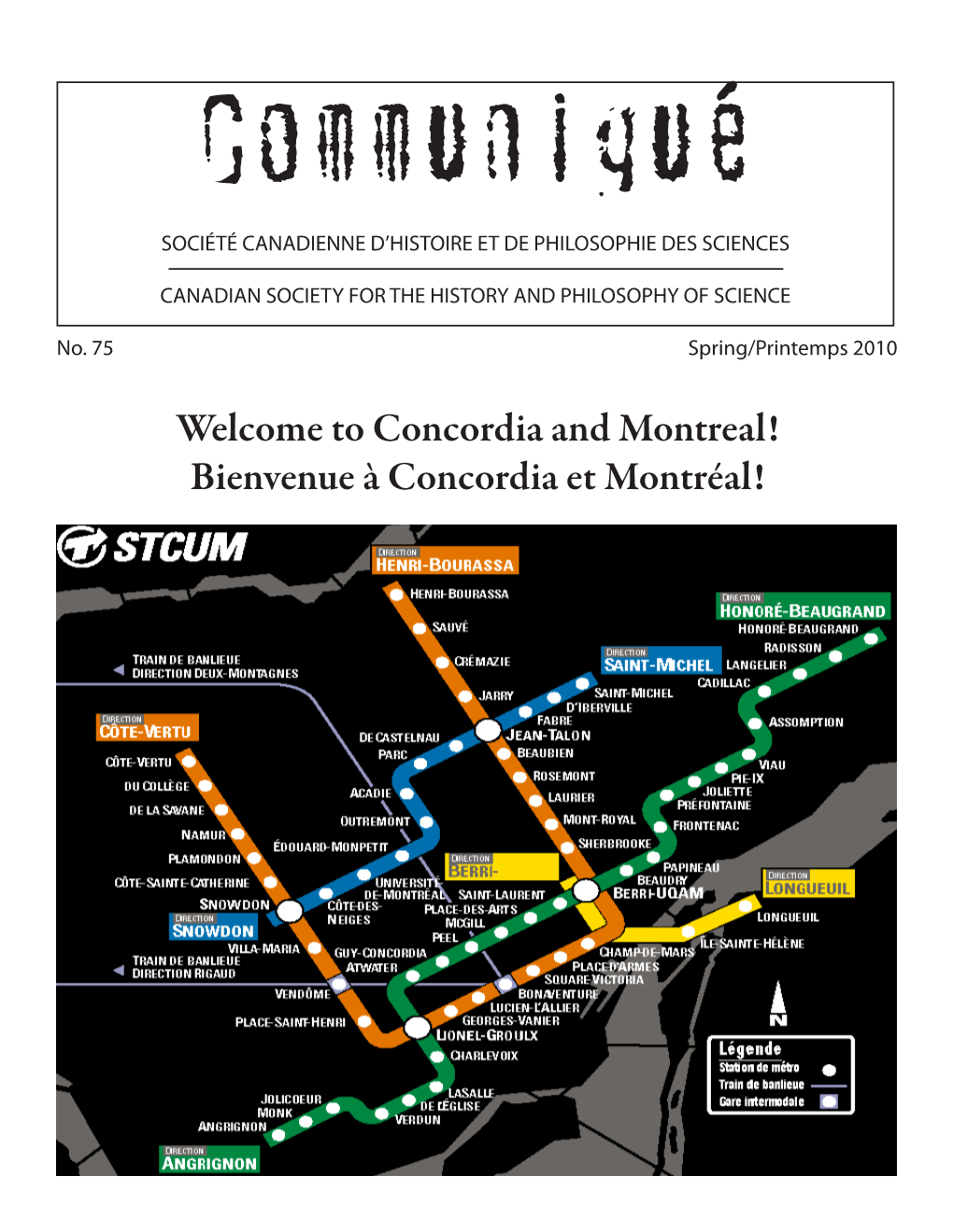 Concordia and Montreal! Bienvenue À Concordia Et Montréal! 2