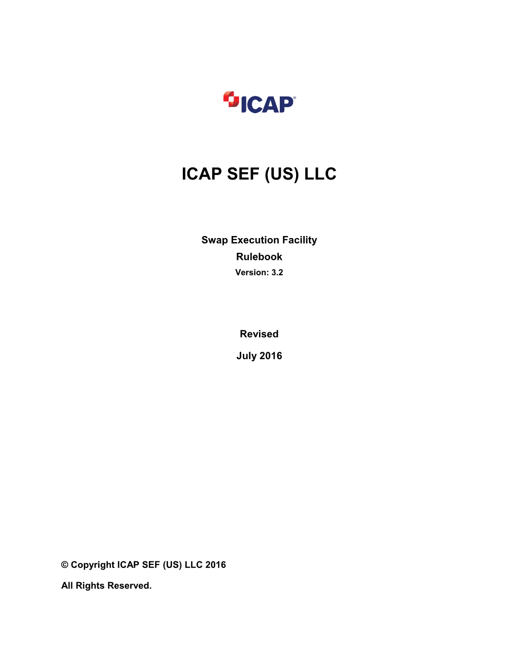 Icap Sef (Us) Llc