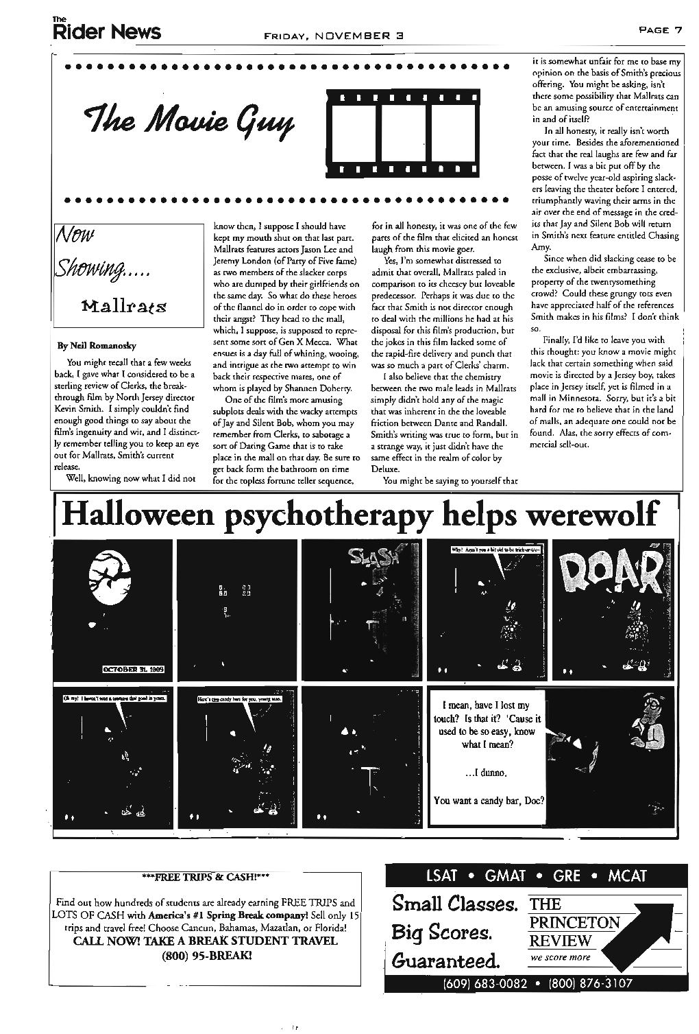 Halloween Psychotherapy Helps Werewolf