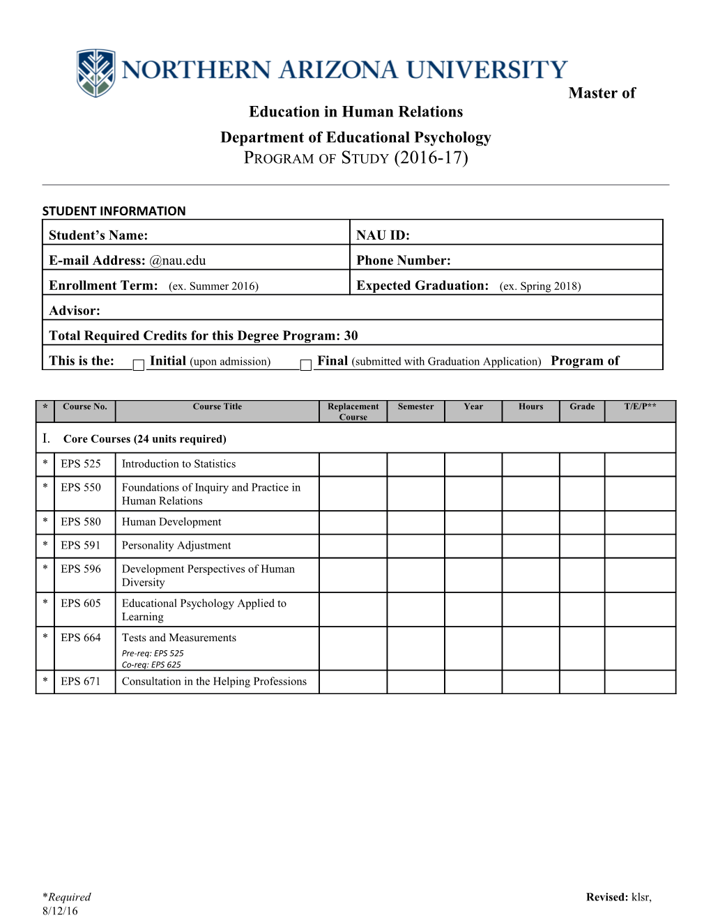 Student Information s4