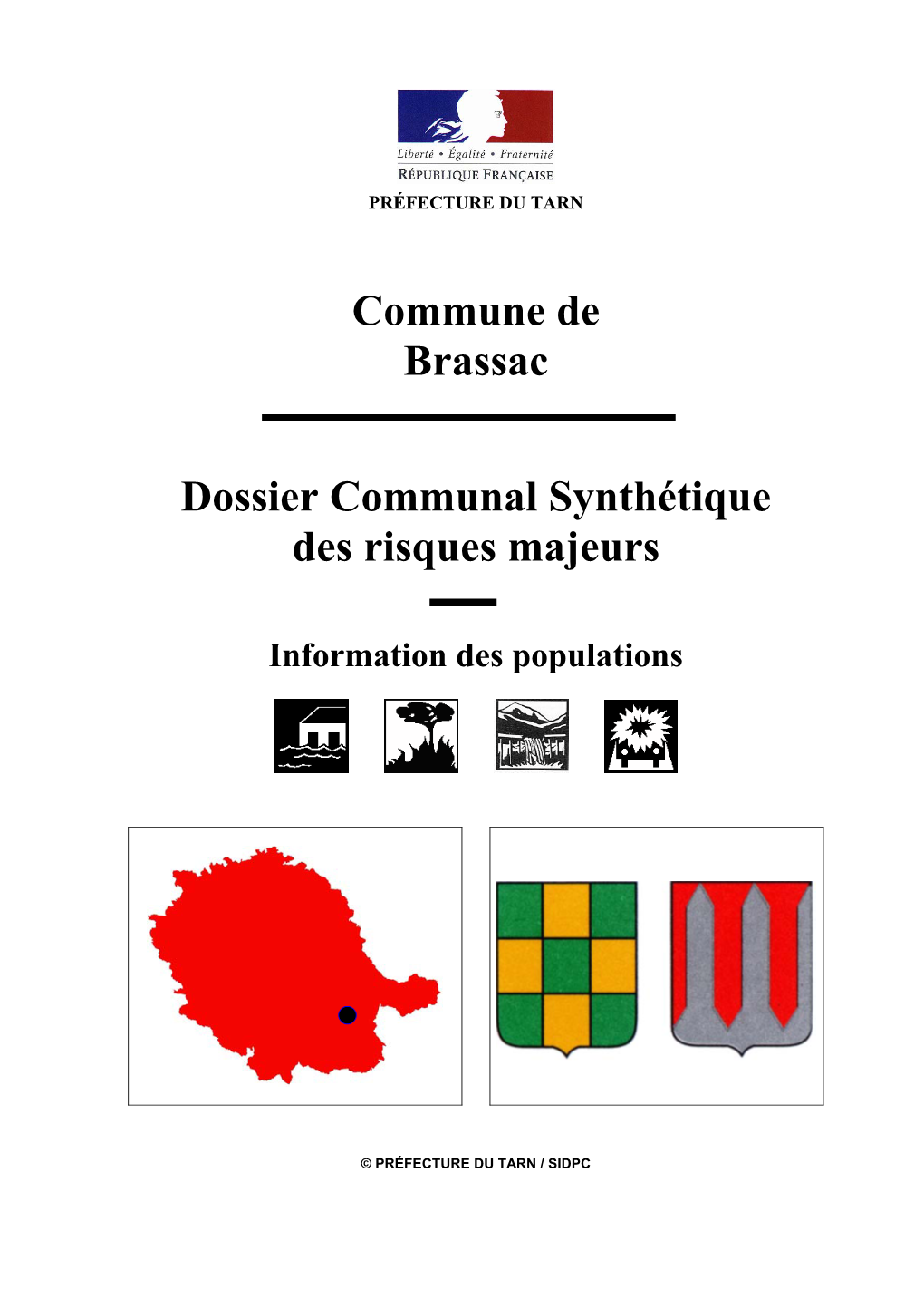 Commune De Brassac Dossier Communal Synthétique Des Risques