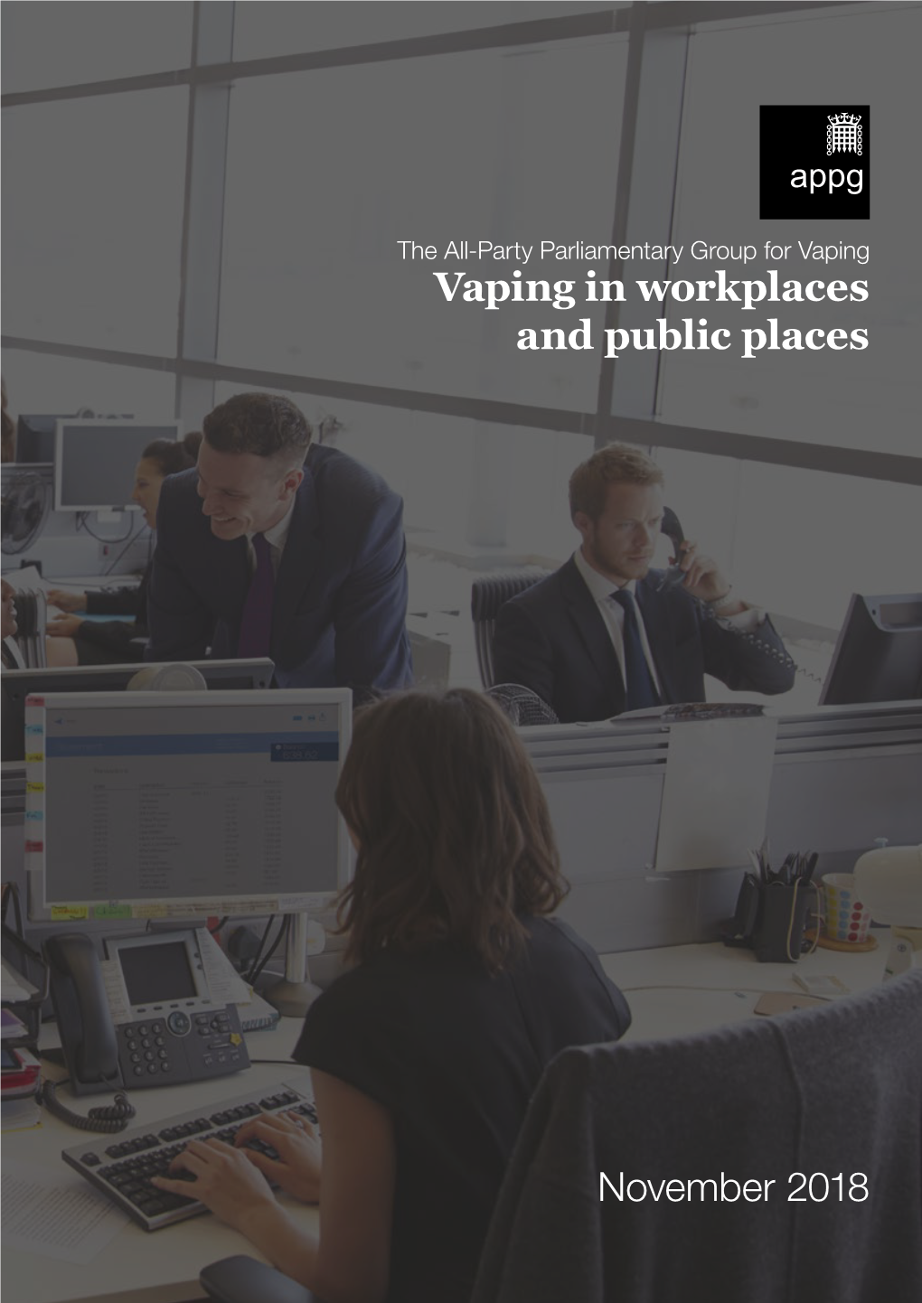 Vaping in Workplaces and Public Places November 2018