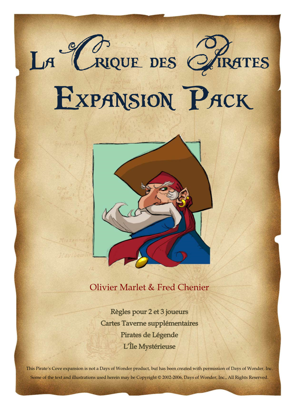 La Rique Des Irates Expansion Pack