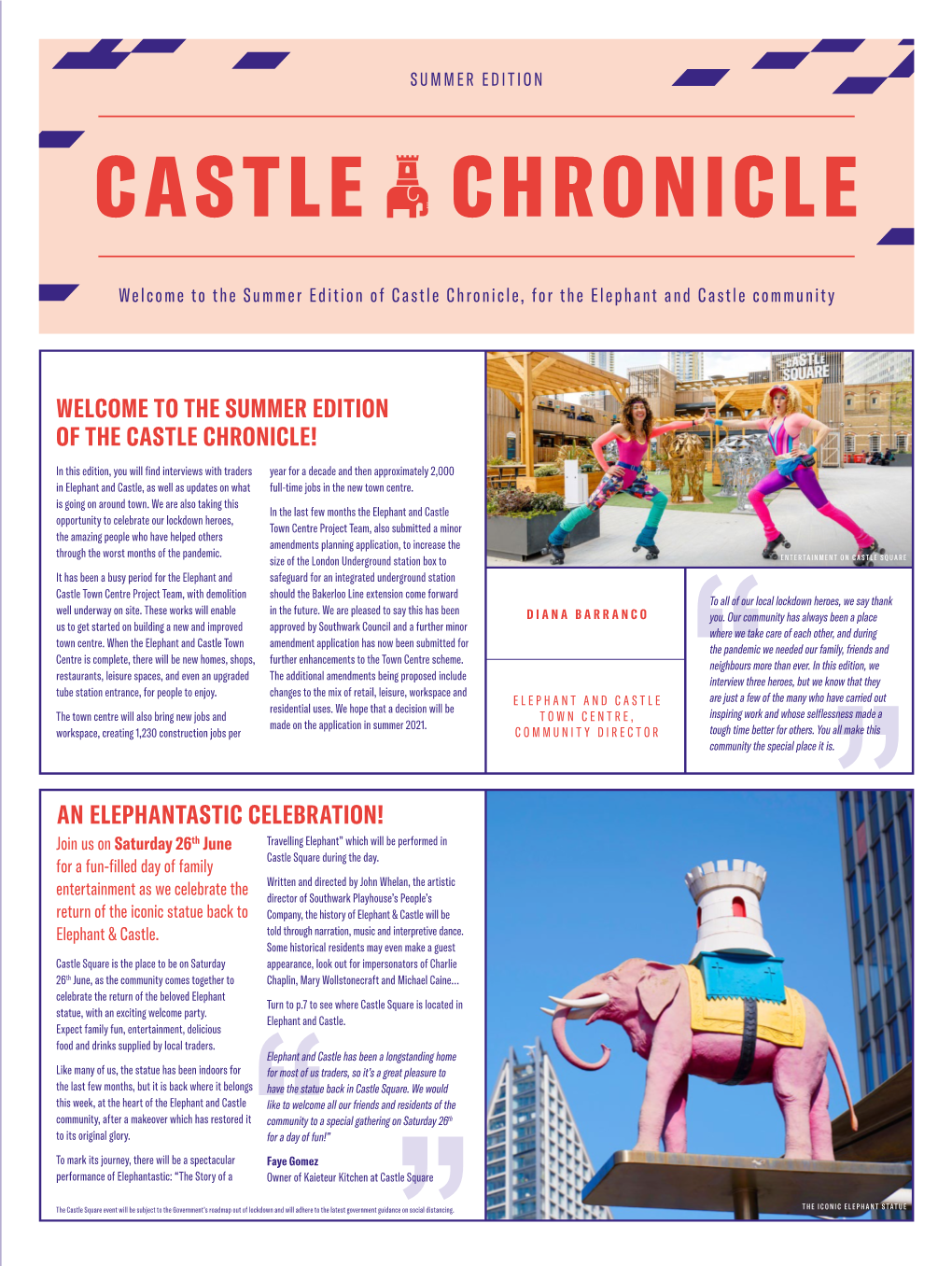 The Summer Edition of the Castle Chronicle!