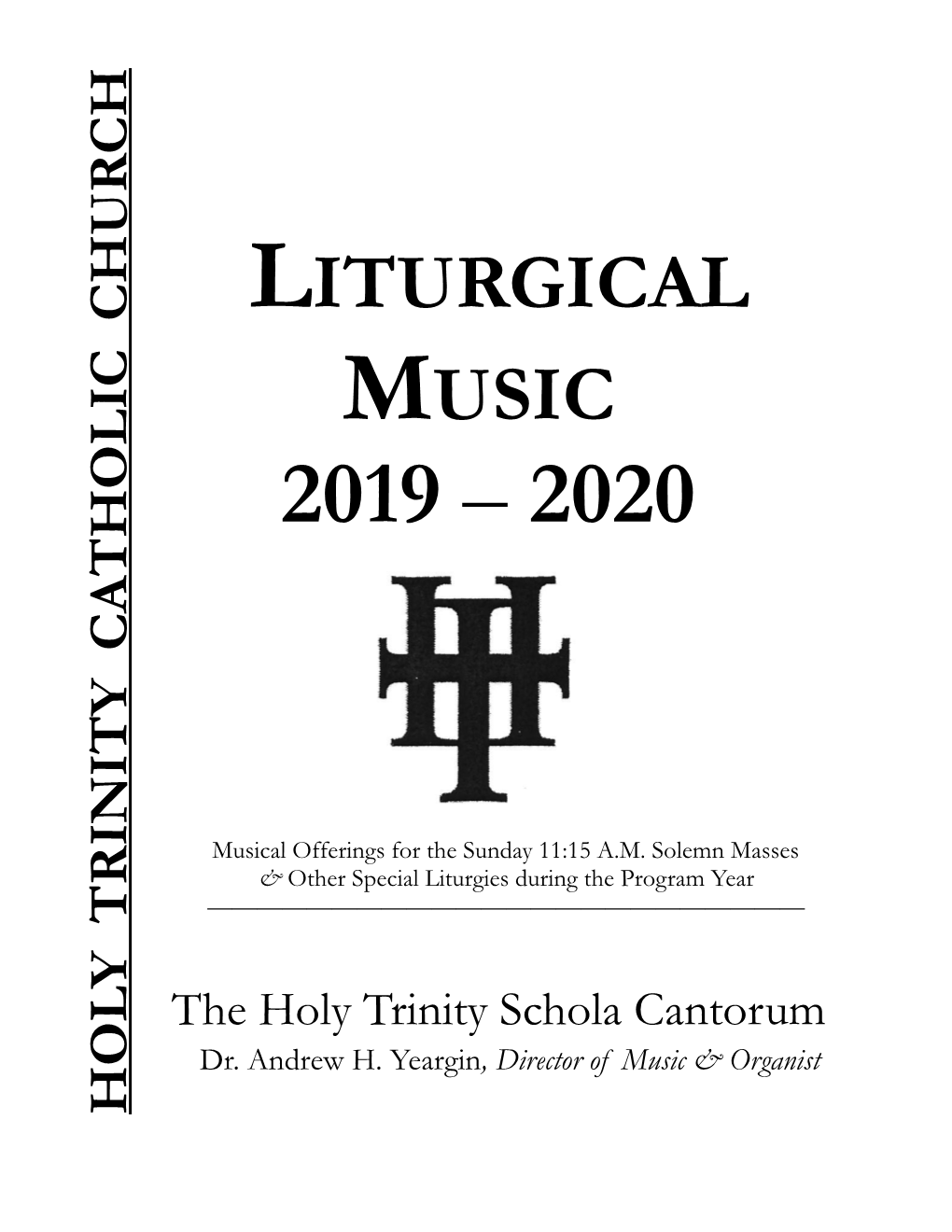 Music Brochure 2019-2020