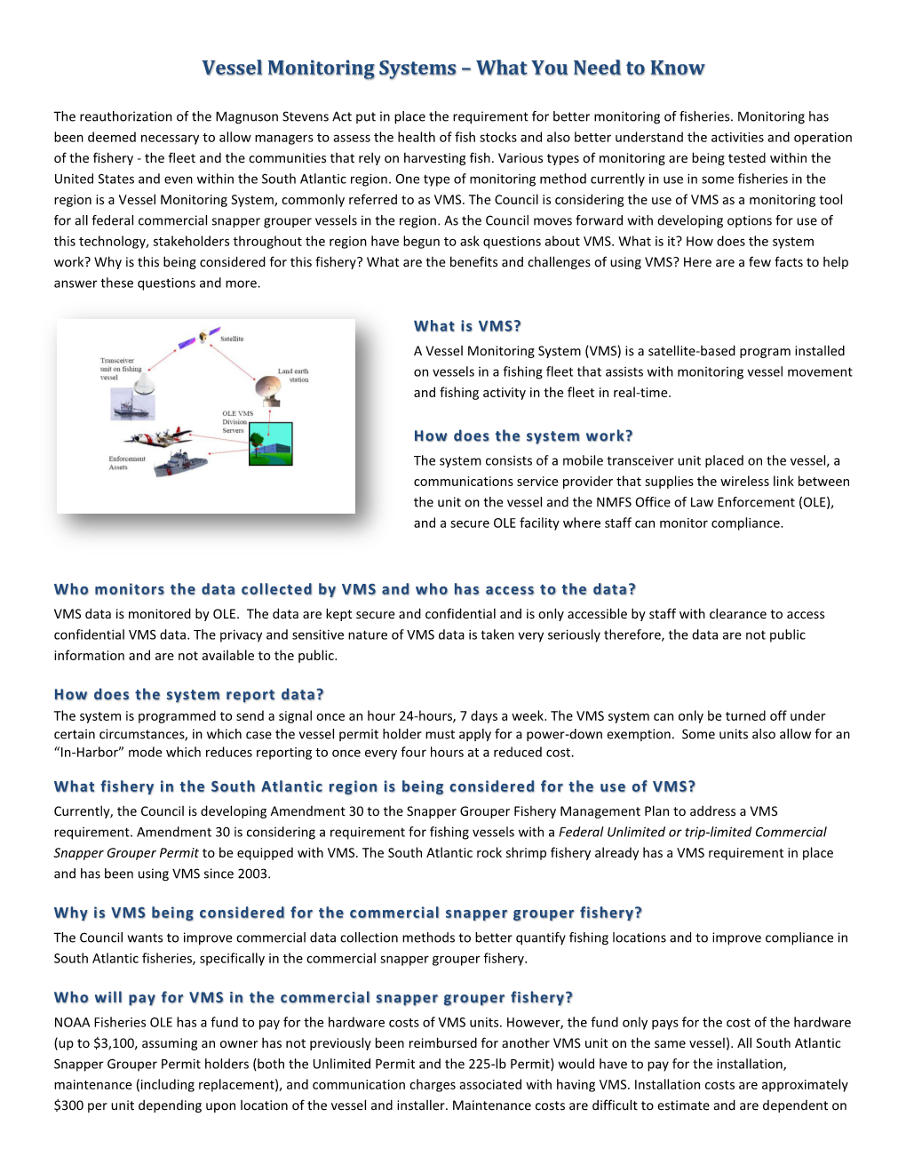 Vessel Monitoring Systems – What You Need to Know