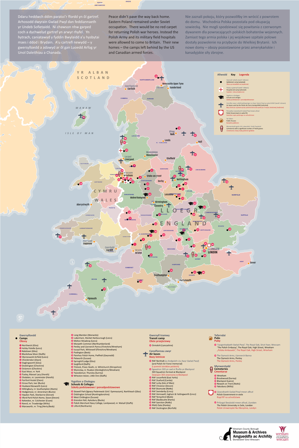 Y Pwyliaid Yng Nghymru a Lloegr / the Poles in England and Wales