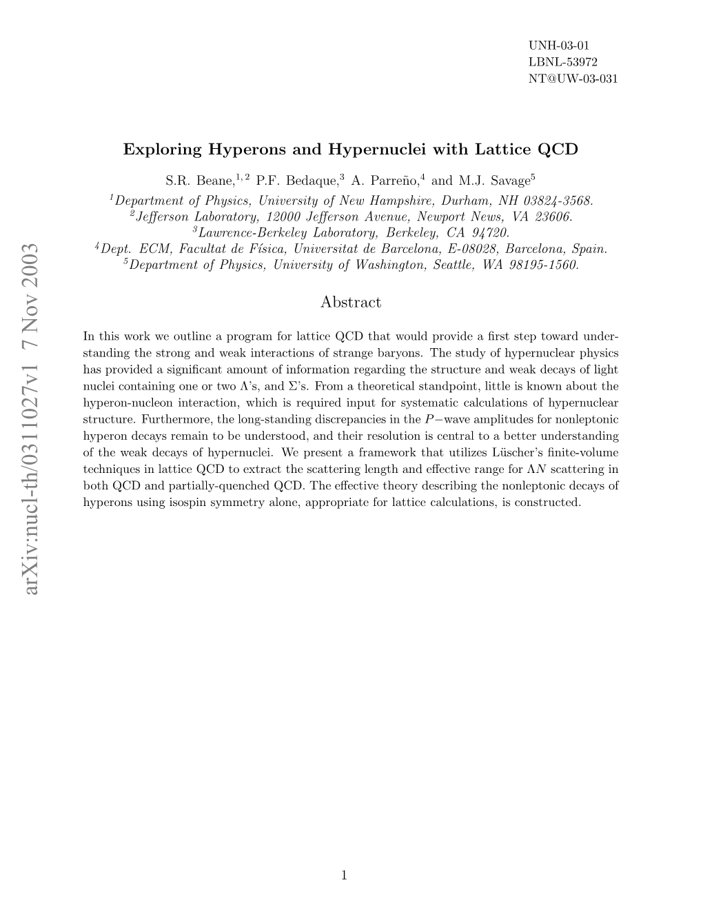 Exploring Hyperons and Hypernuclei with Lattice