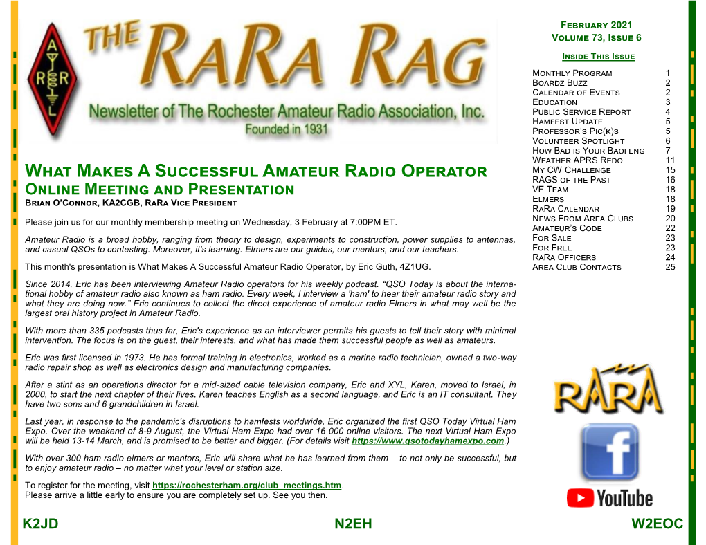 What Makes a Successful Amateur Radio Operator