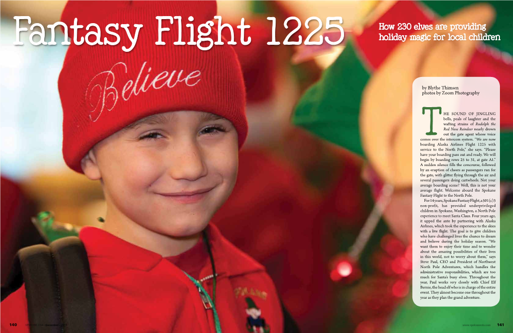 Fantasy Flight 1225 Holiday Magic for Local Children