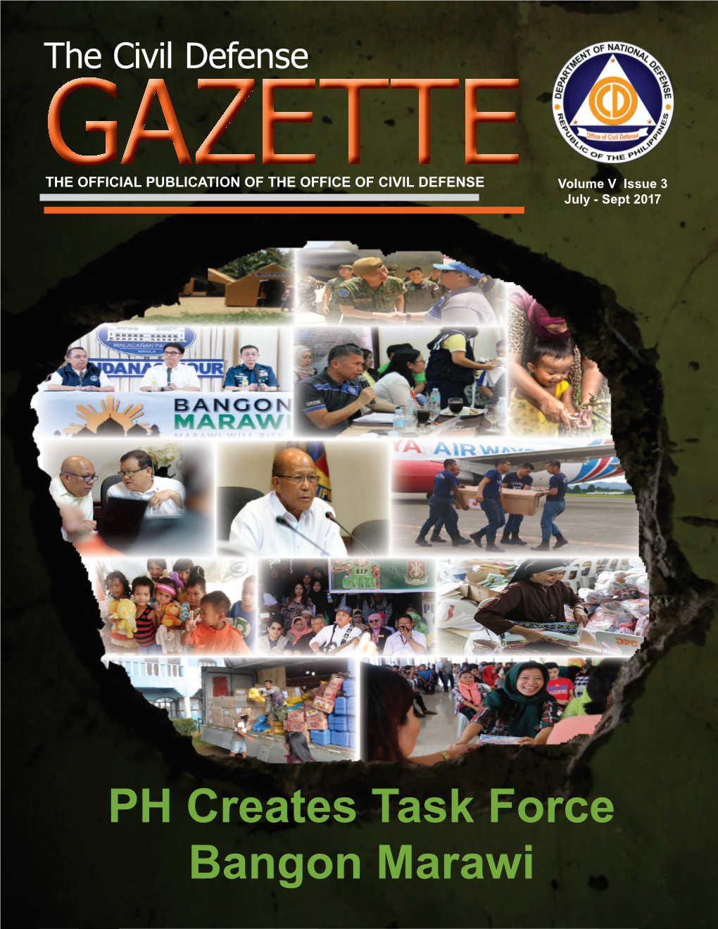 PH Creates Task Force Bangon Marawi