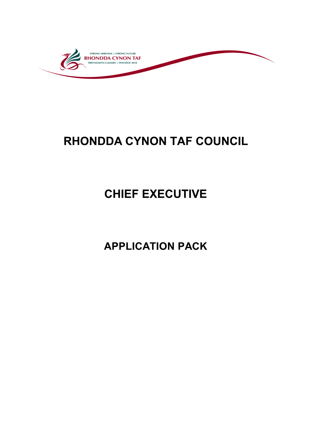 Rhondda Cynon Taf Council Chief Executive