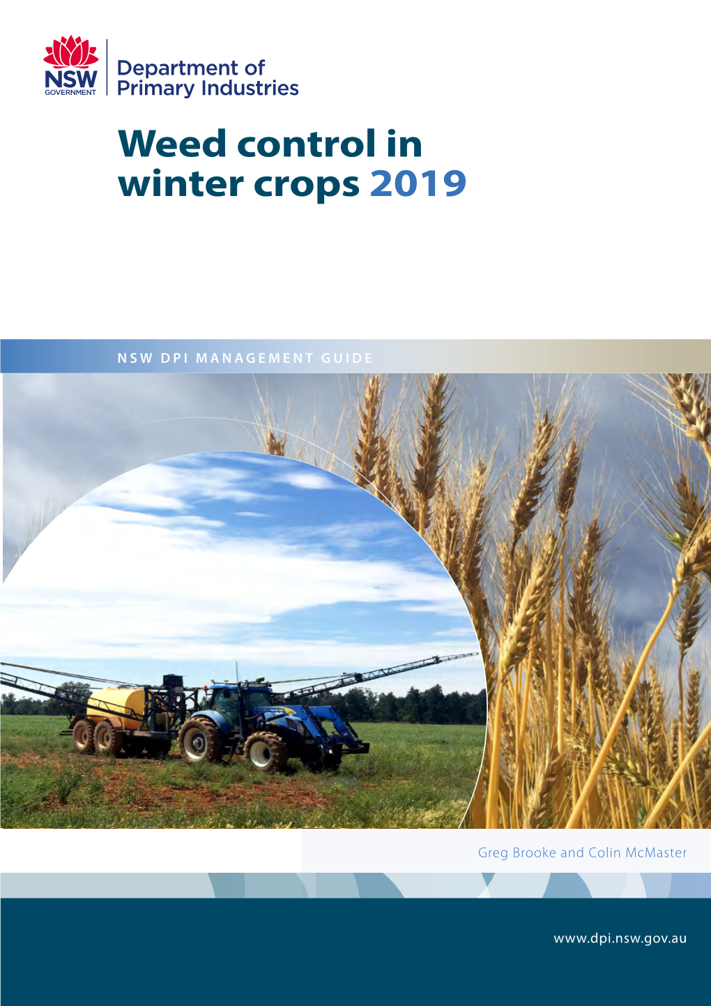 Weed Control in Winter Crops 2019