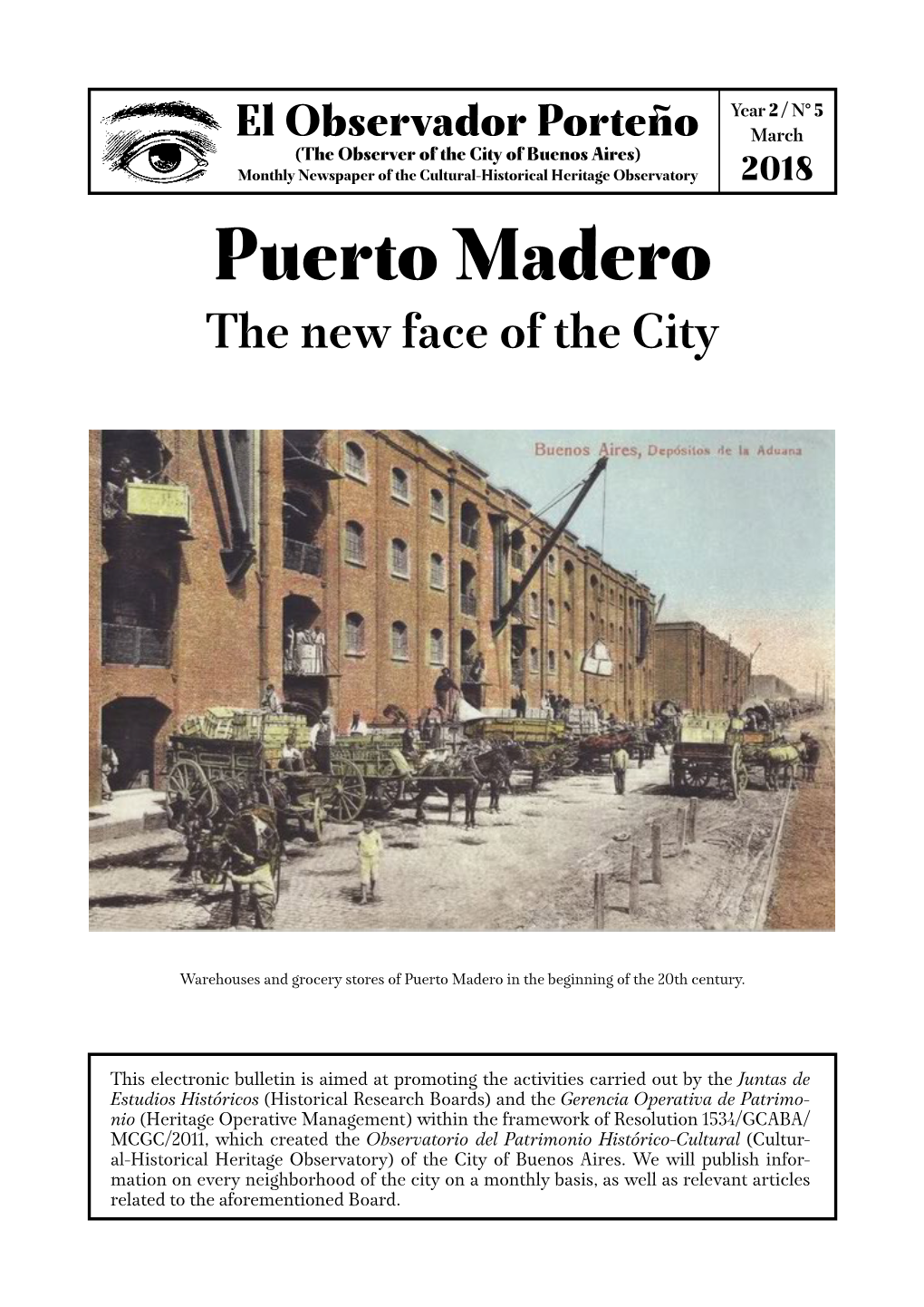 Puerto Madero the New Face of the City