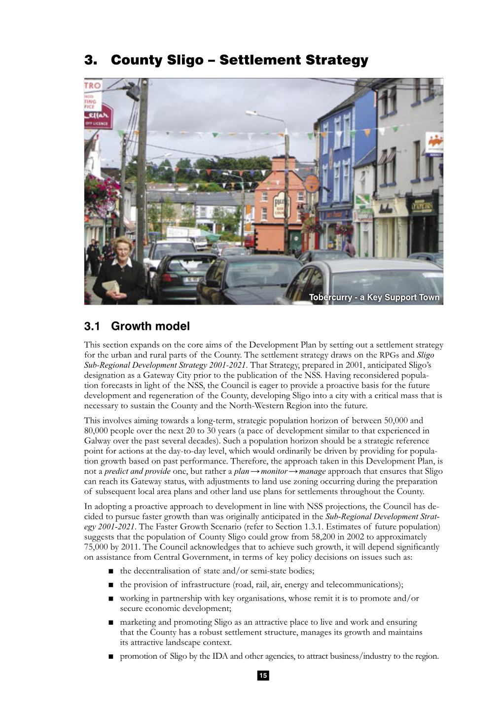3. County Sligo – Settlement Strategy