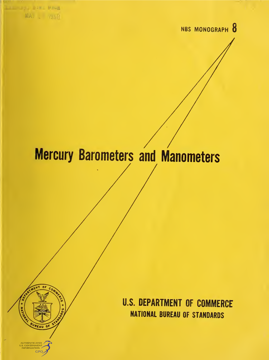 Mercury Barometers and Manometers