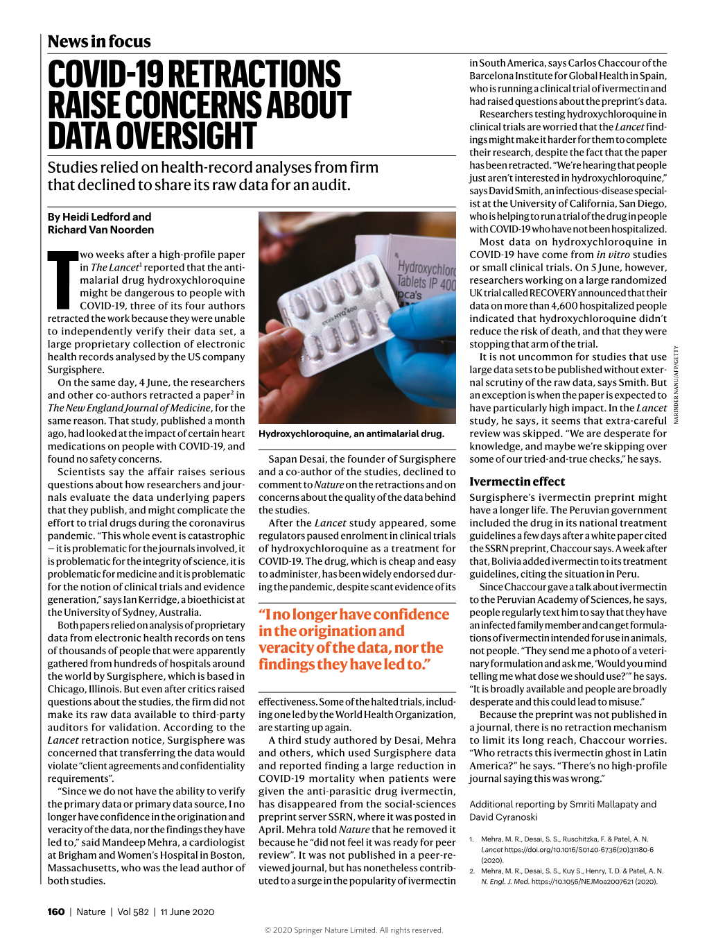 Covid-19 Retractions Raise Concerns About Data