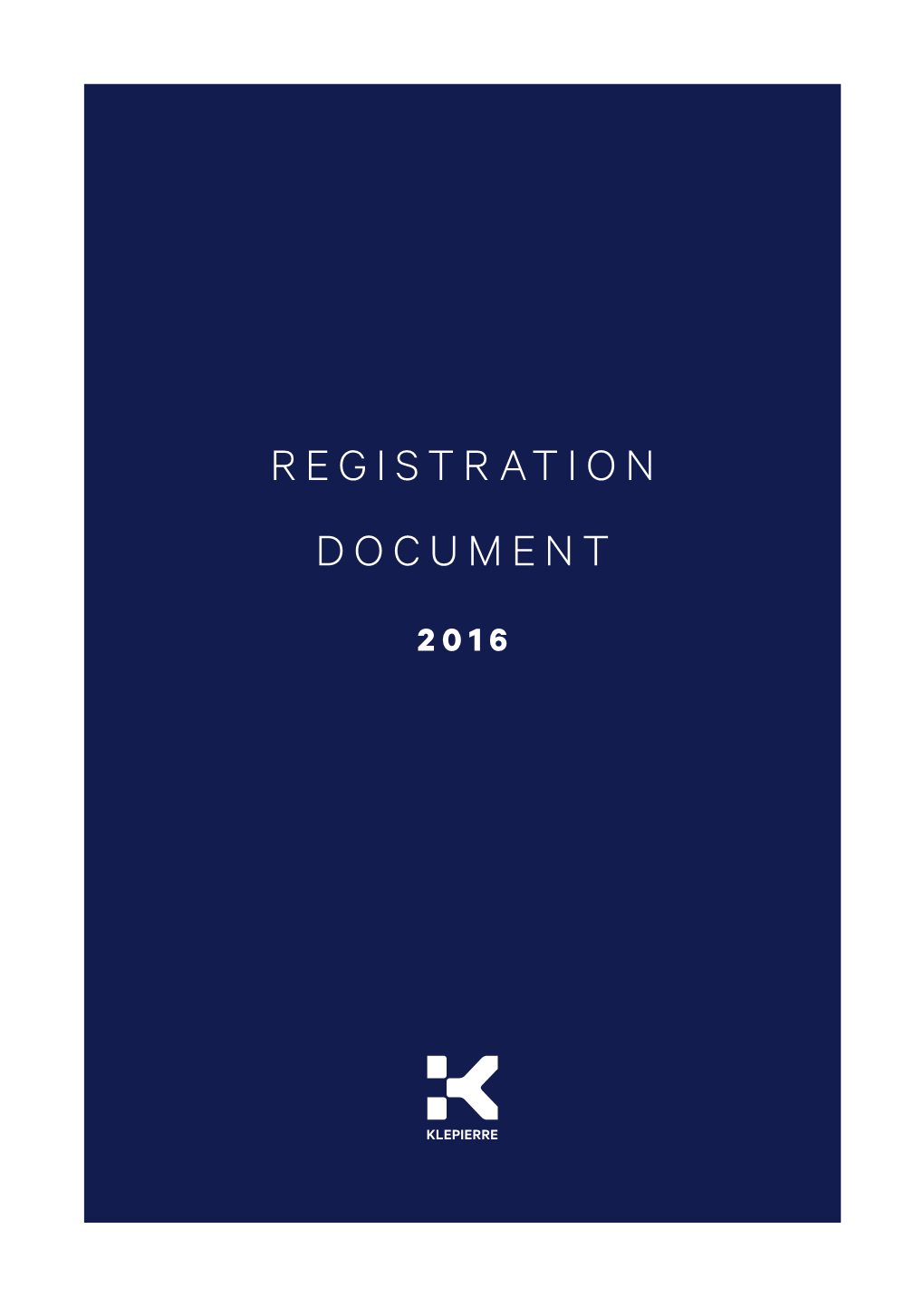 Registration Document