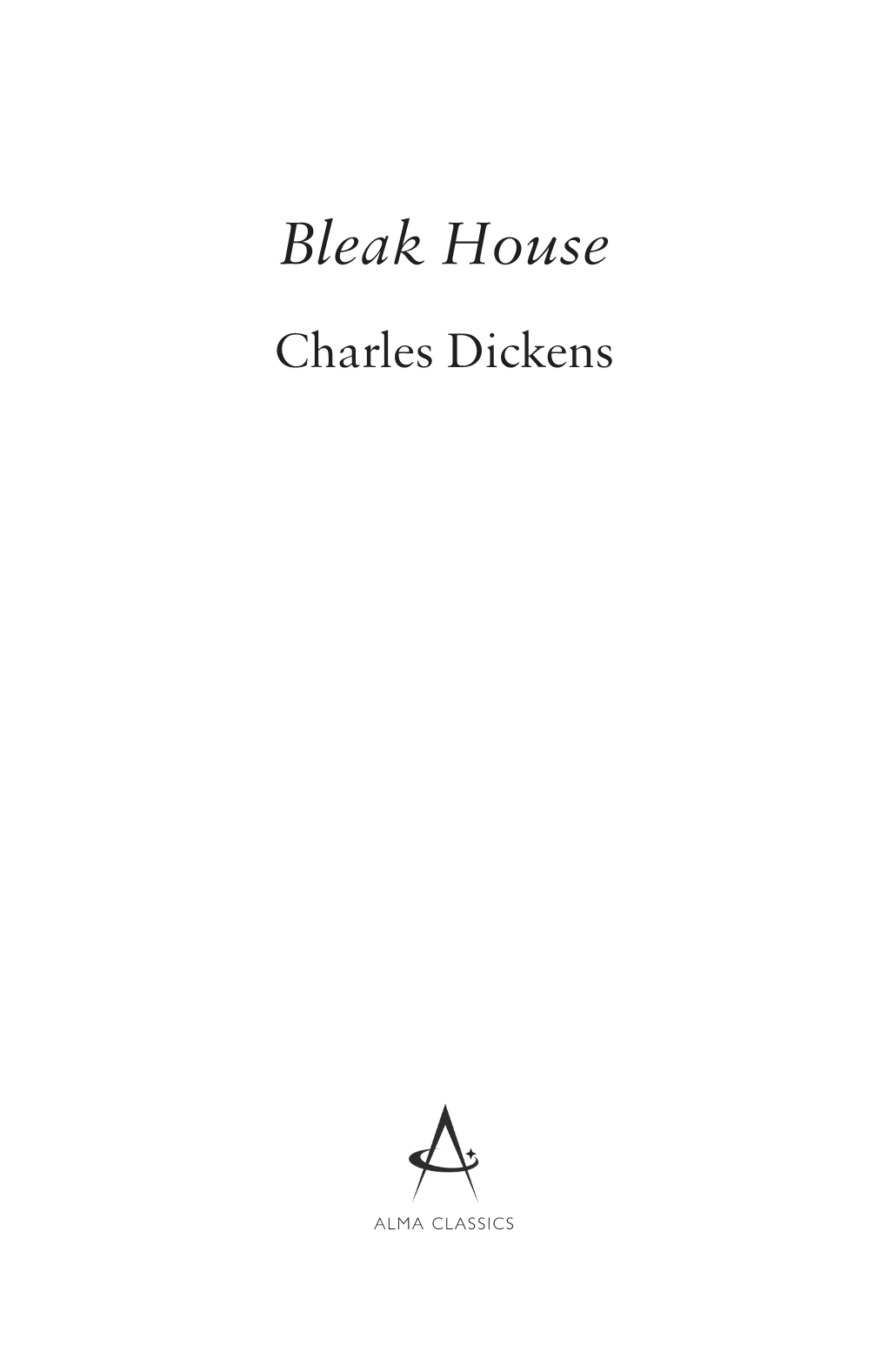 Bleak House Charles Dickens