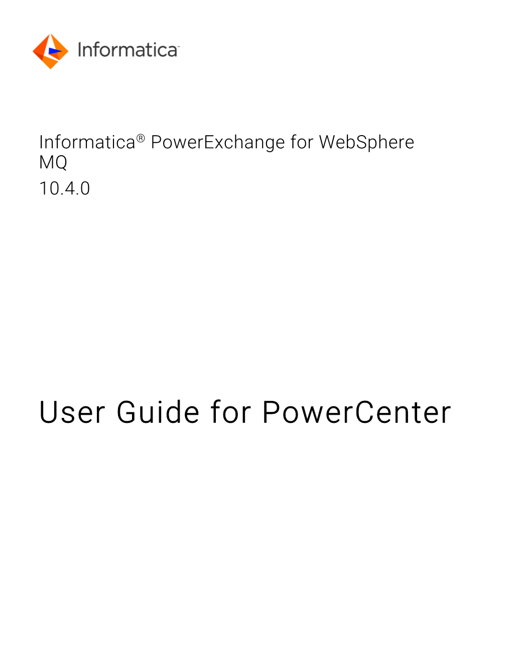 Informatica Powerexchange for Websphere MQ