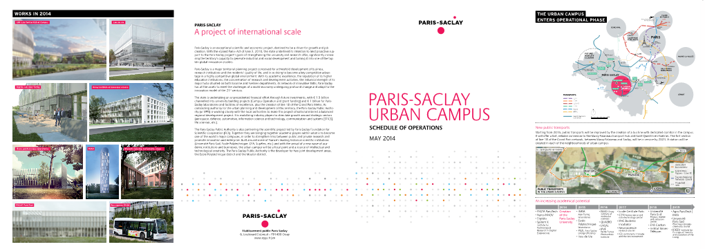 Paris-Saclay Urban Campus