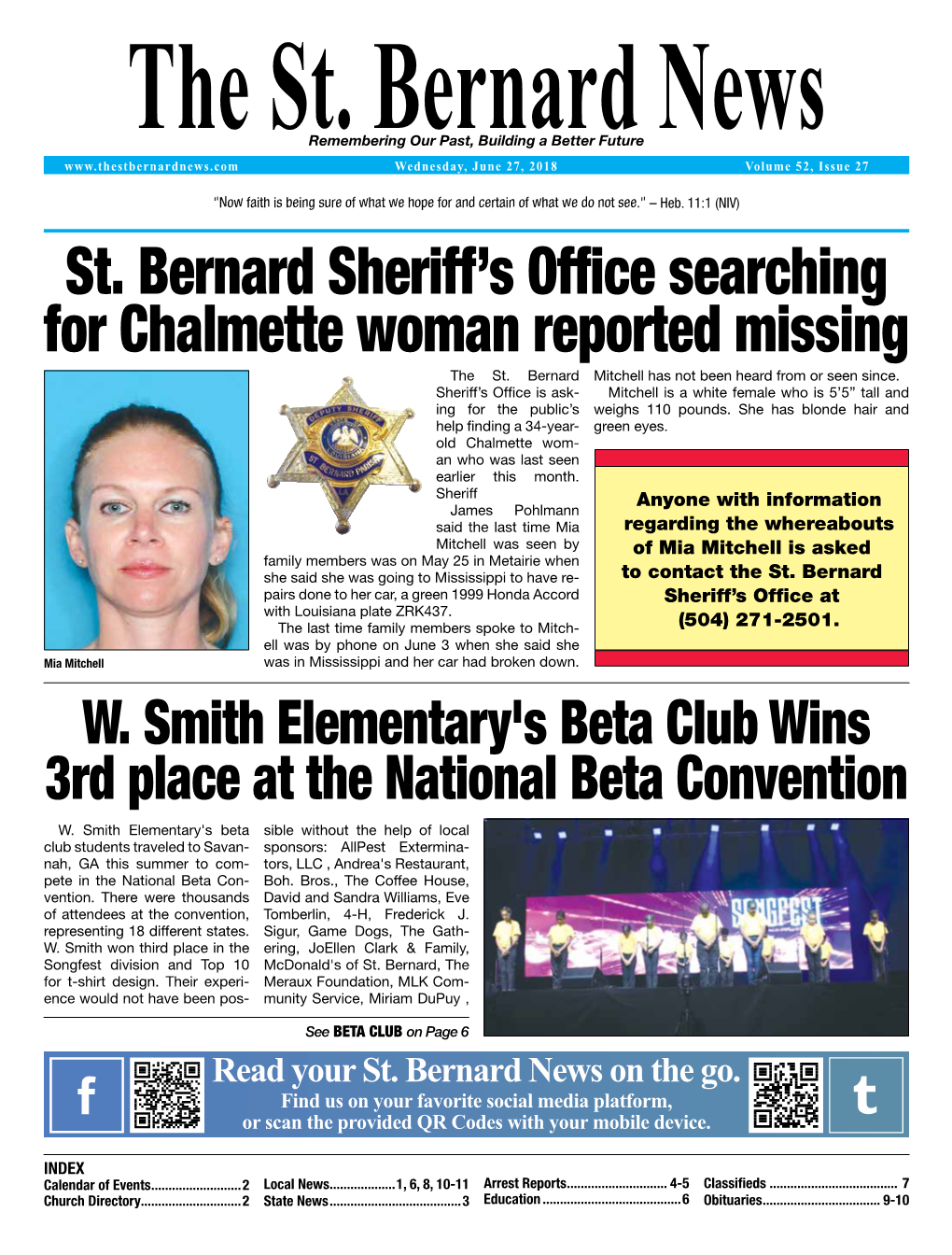 St. Bernard Sheriff's Office Searching for Chalmette Woman Reported