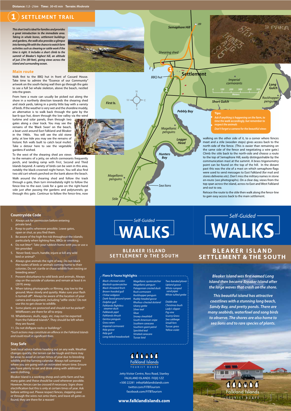 Bleaker Island Settlement & the South