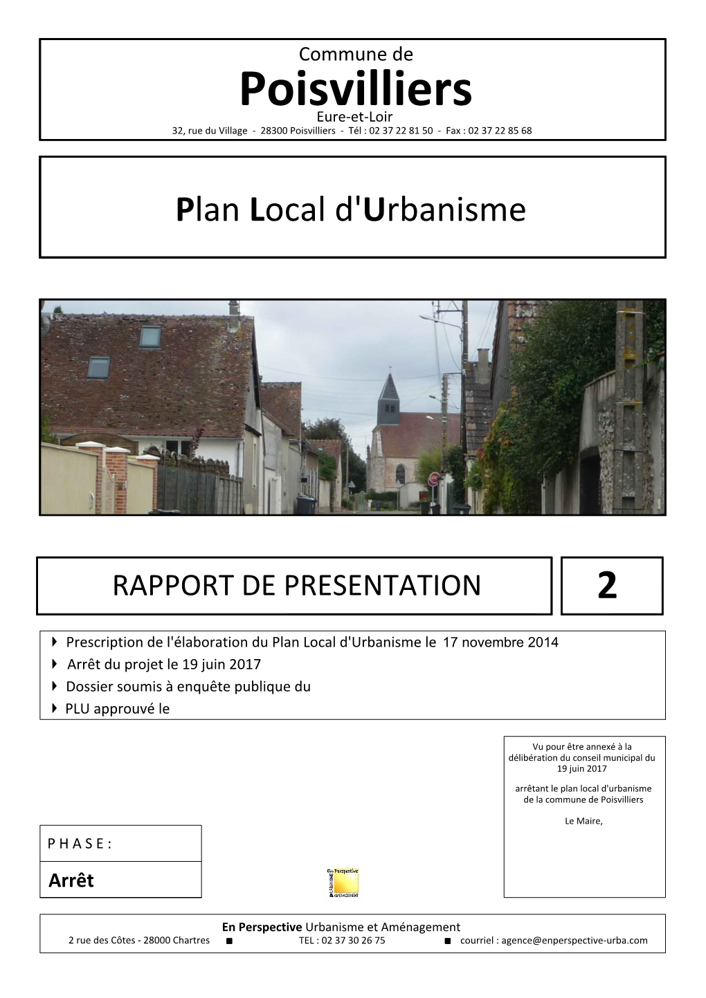 2. Rapport De Présentation