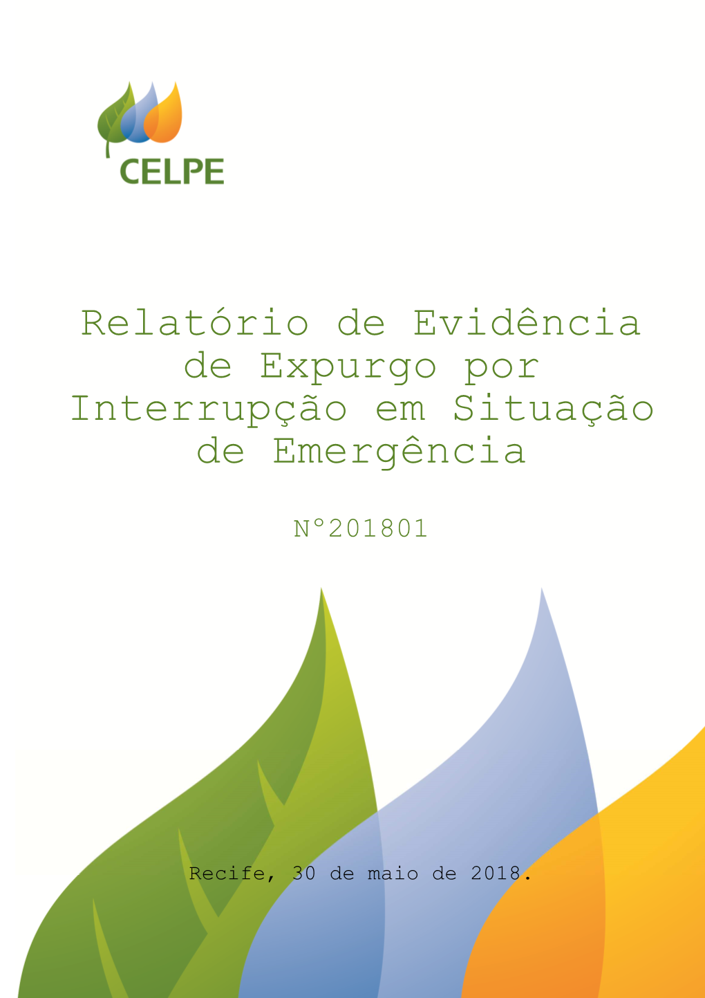 Relatório Expurgo Ise Abril 2018 Nº 201801