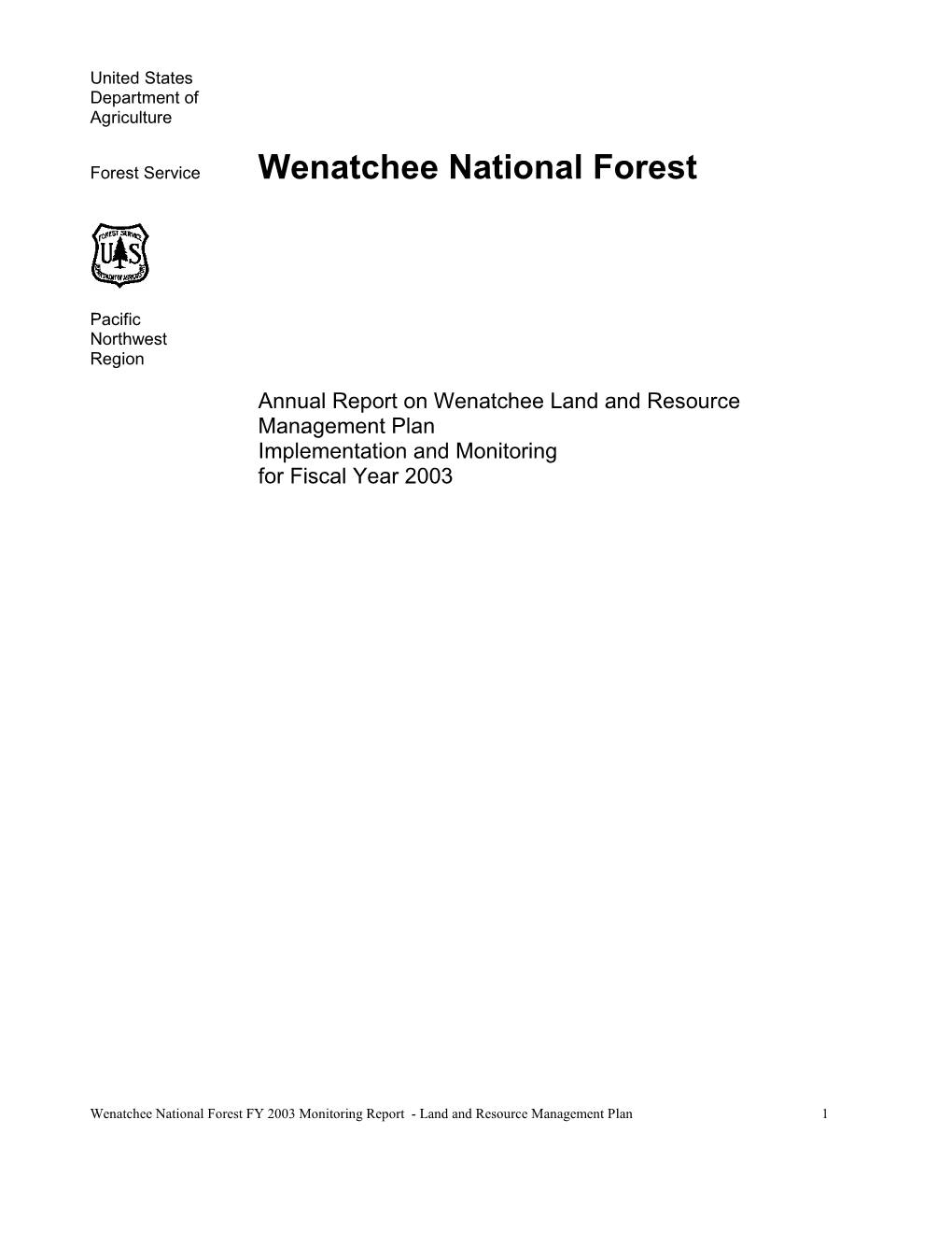 Wenatchee National Forest