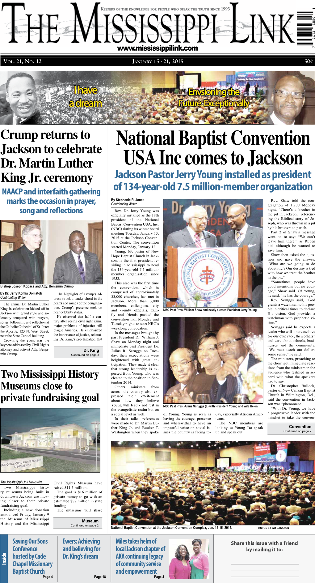 National Baptist Convention USA Inc Comes to Jackson