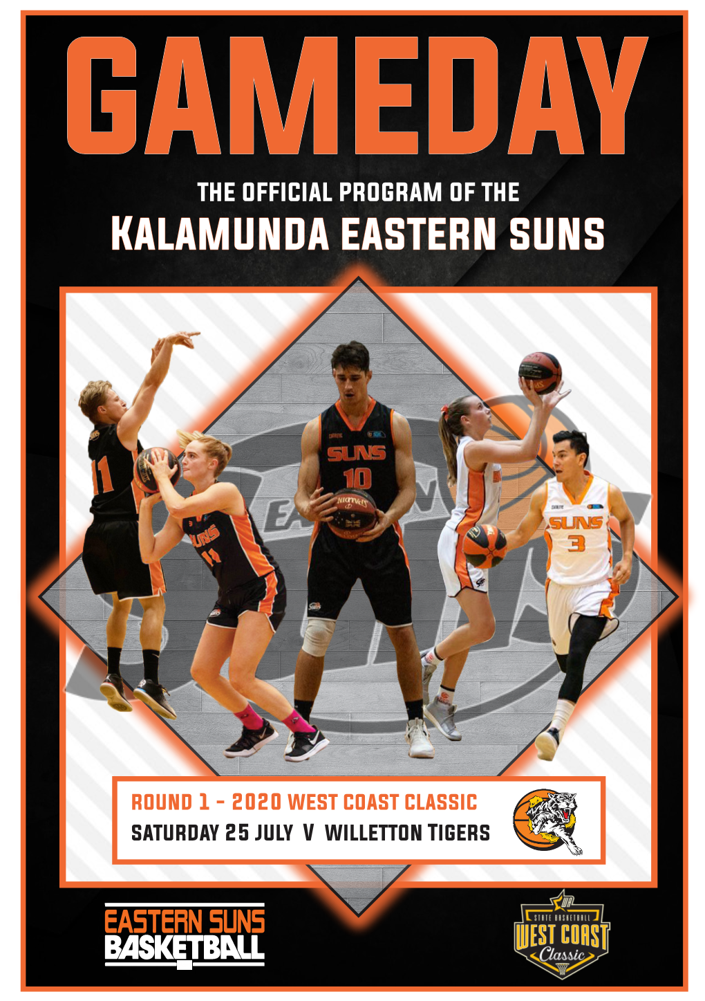 Game Program: Suns Vs Tigers