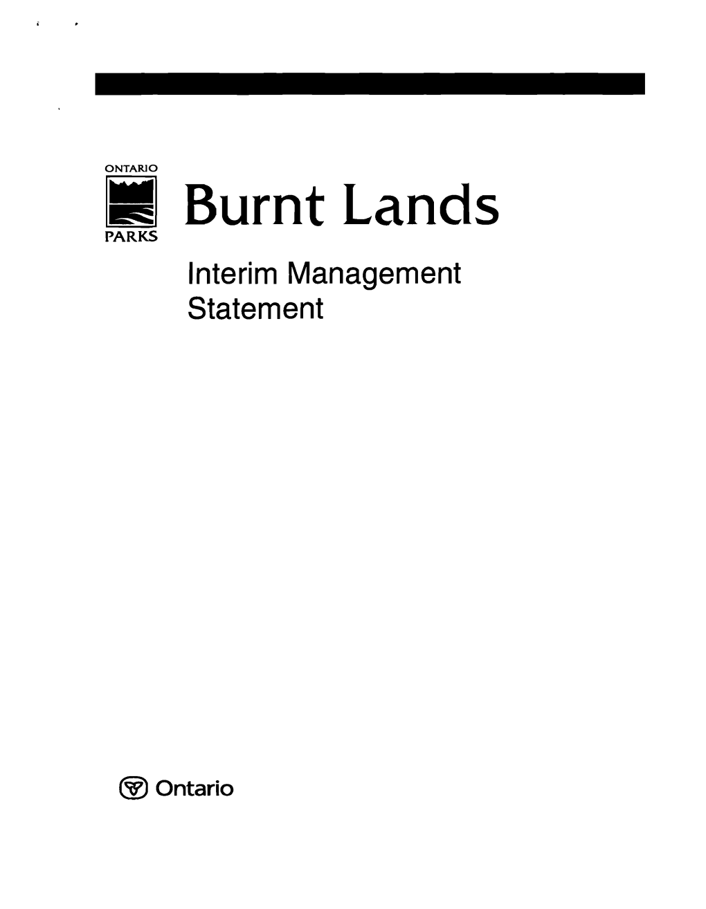 • Burnt Lands PARKS Interim Management Statement