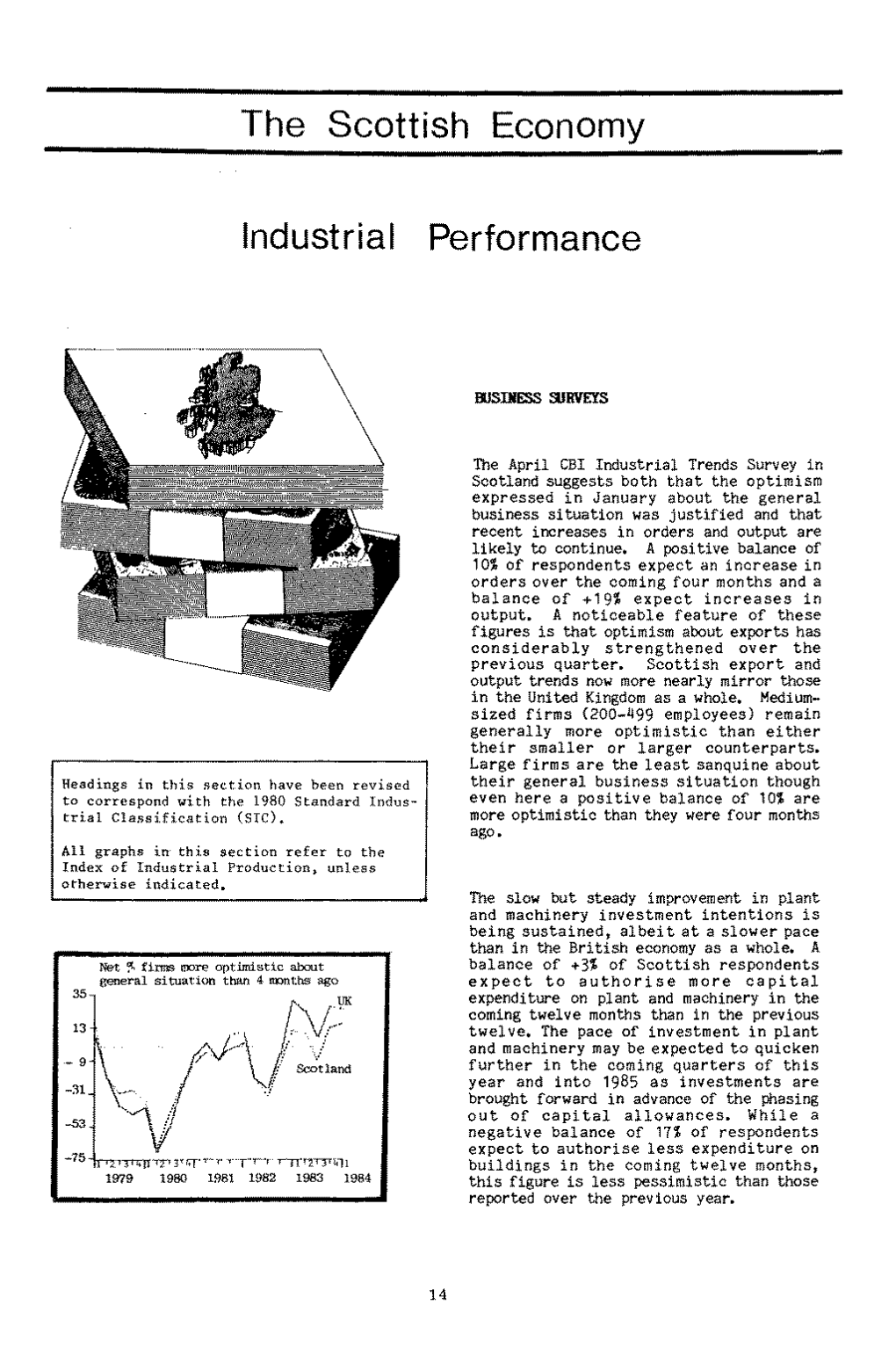 The Scottish Economy Industrial Performance W;