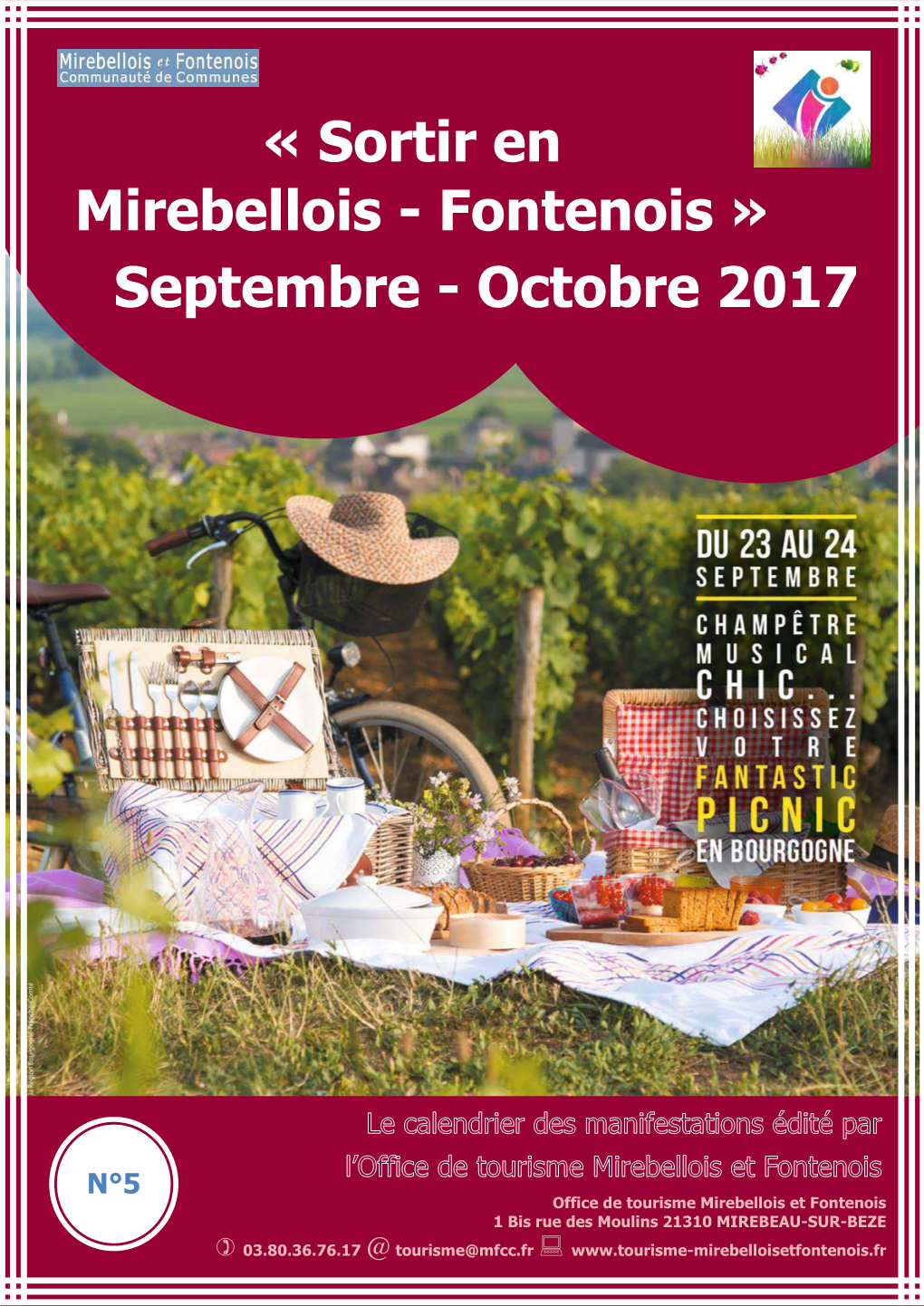 « Sortir En Mirebellois - Fontenois » Septembre - Octobre 2017