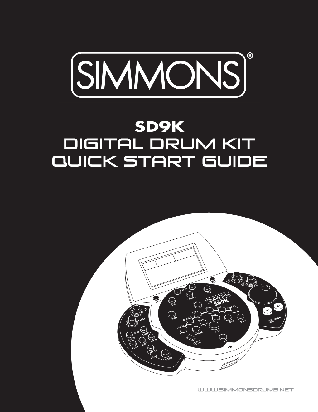 Digital Drum Kit QUICK START GUIDE