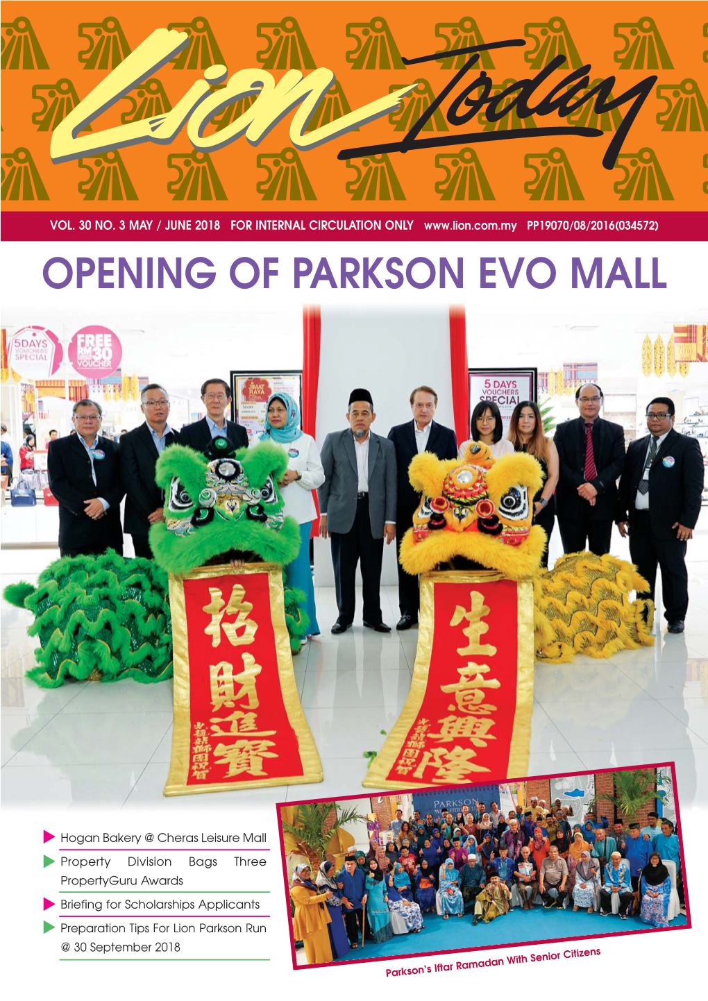 Opening of Parkson Evo Mall