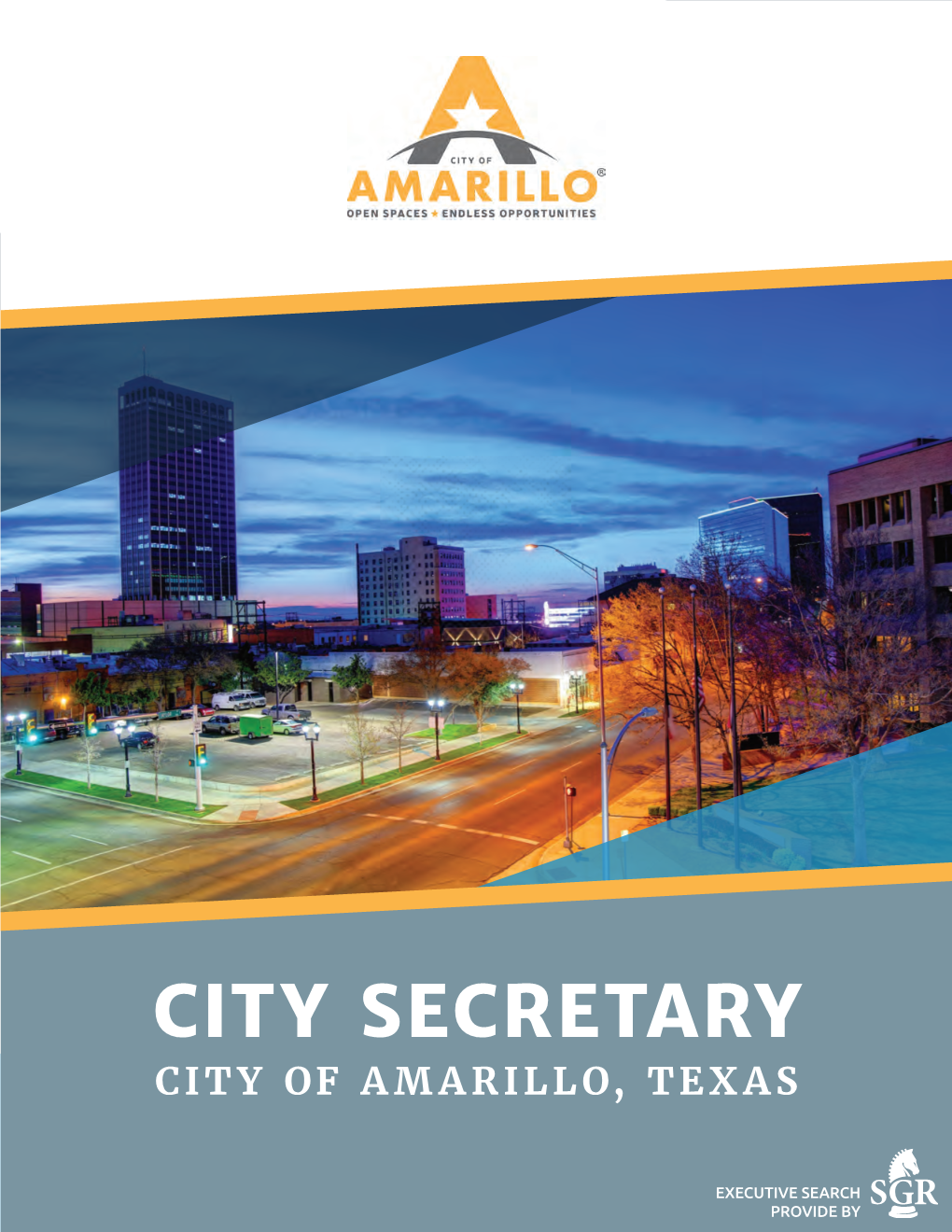 City Secretary City of Amarillo, Texas