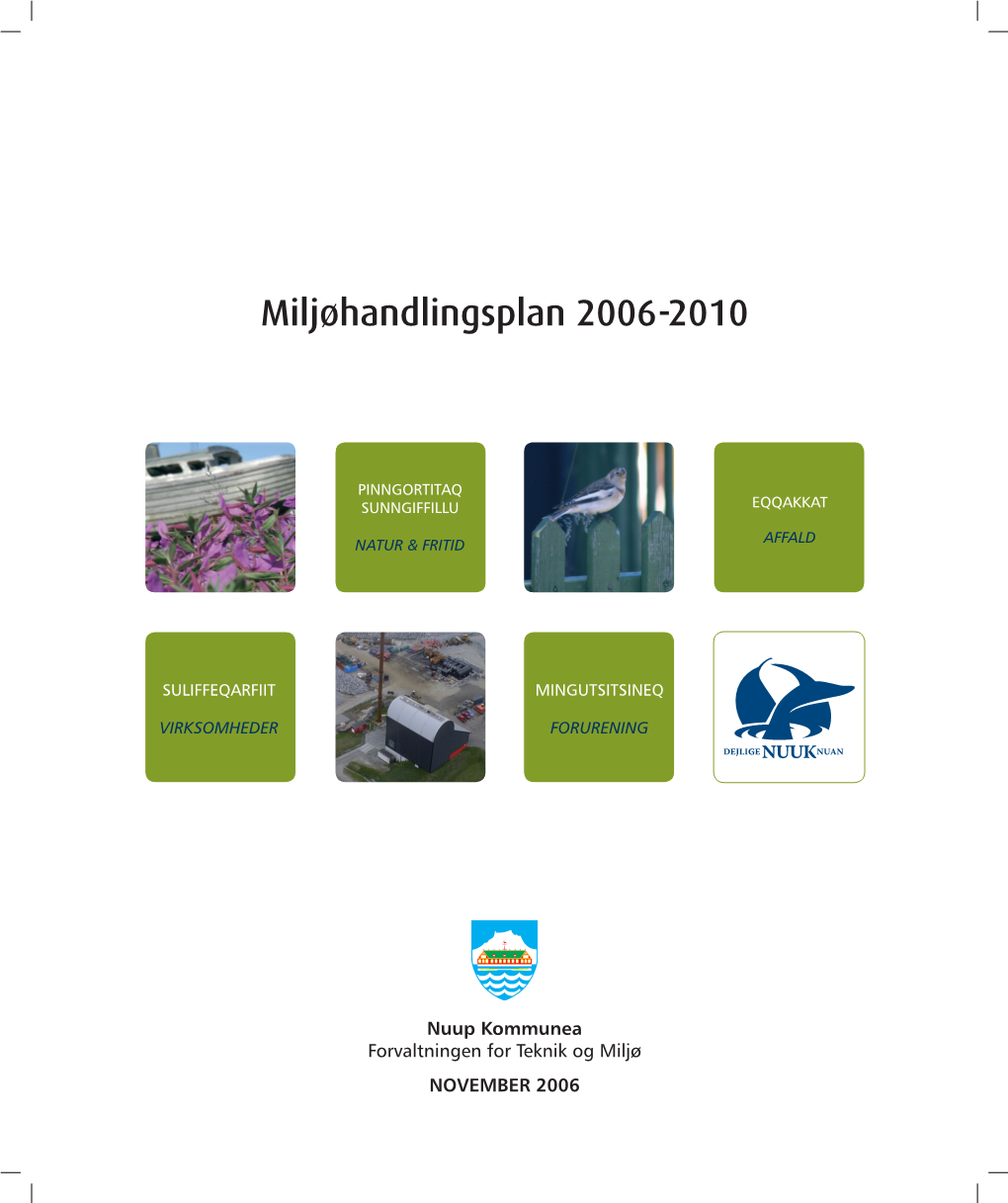 Miljøhandlingsplan 2006-2010