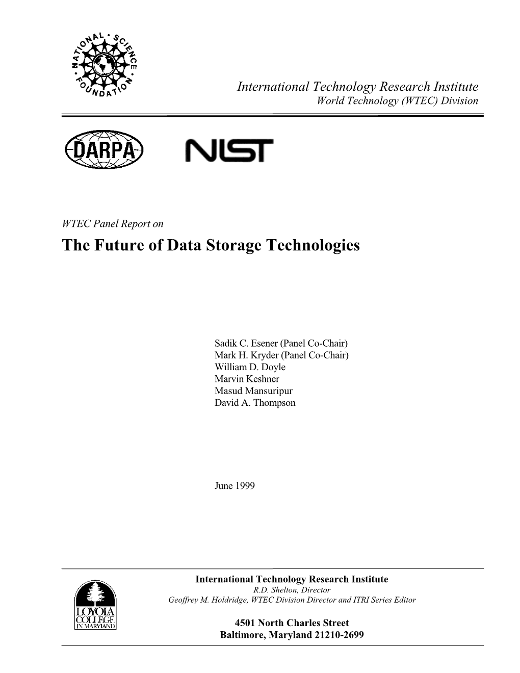 The Future of Data Storage Technologies