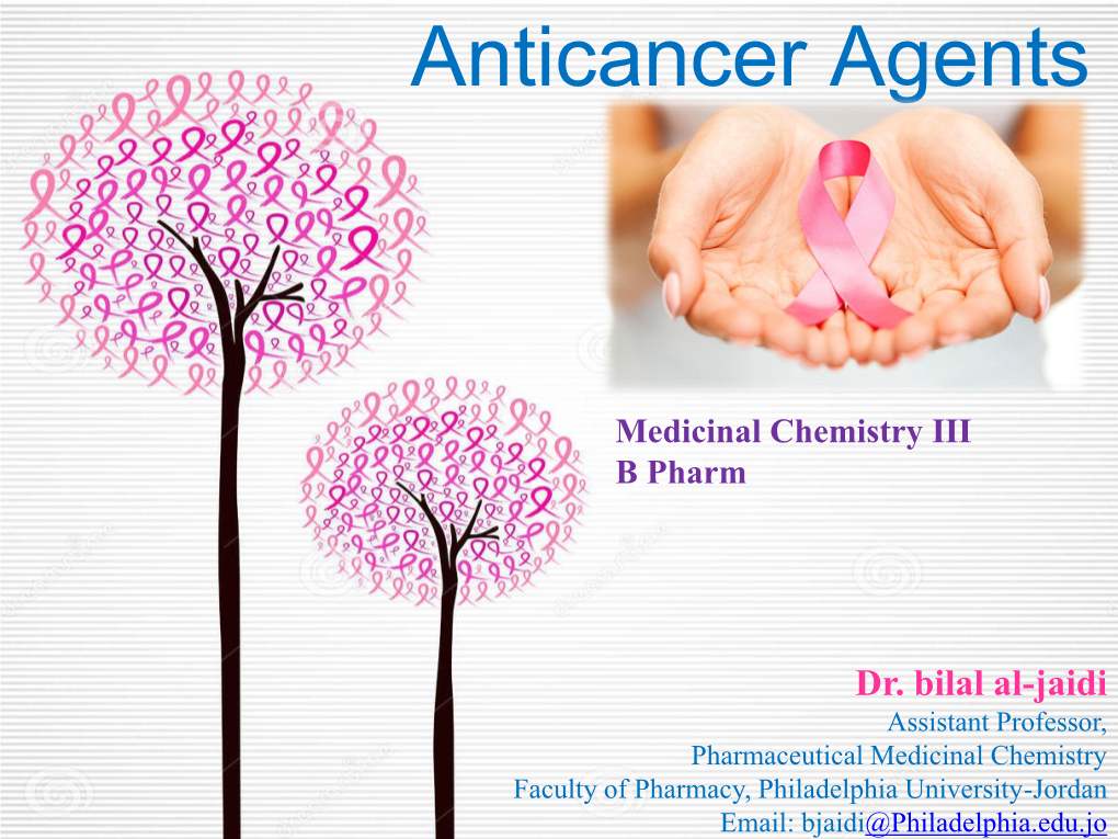 Anticancer Alkylating Agents-Part-I.Pdf