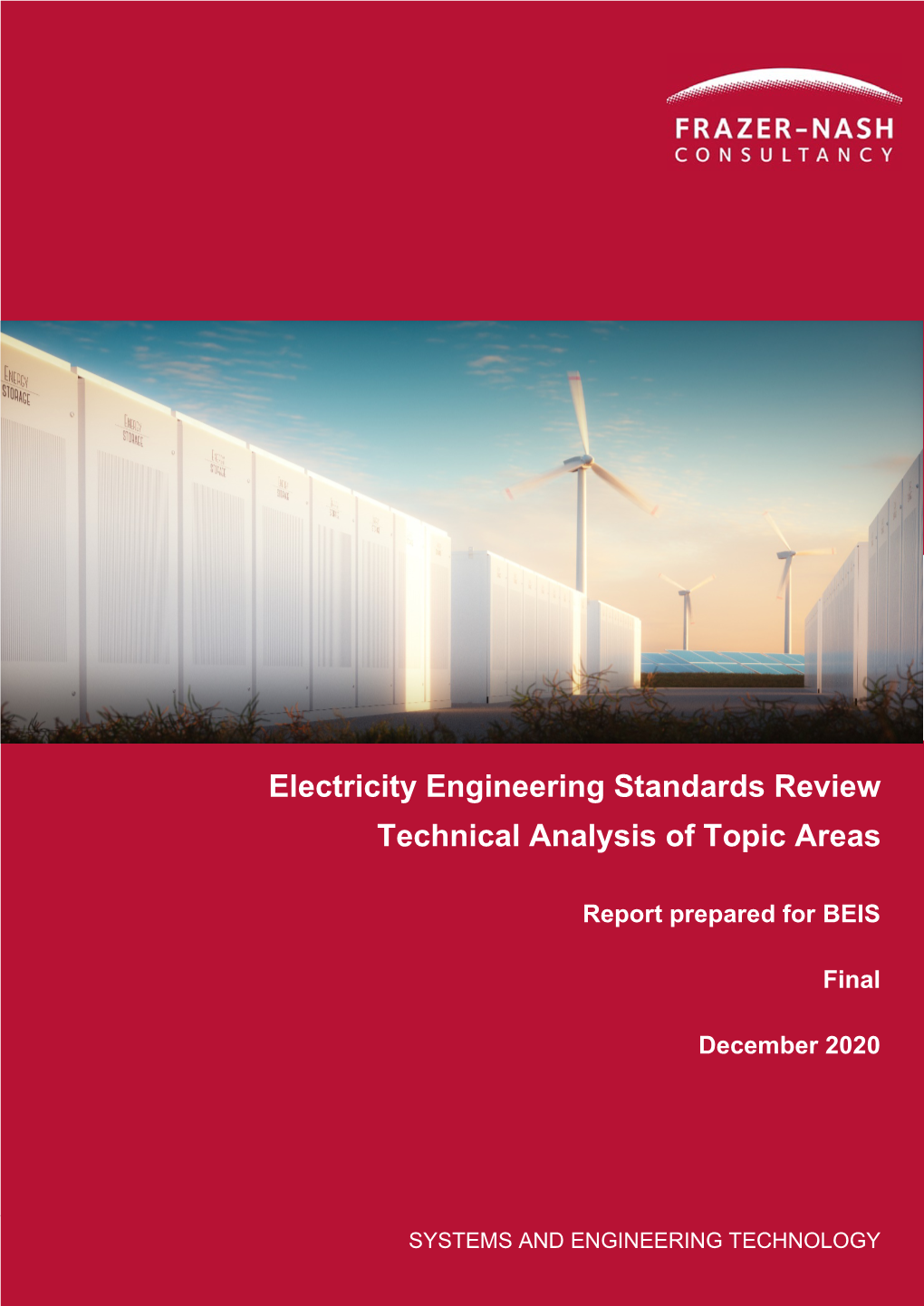 Electricity Engineering Standards Review: Technical Analysis of Topic