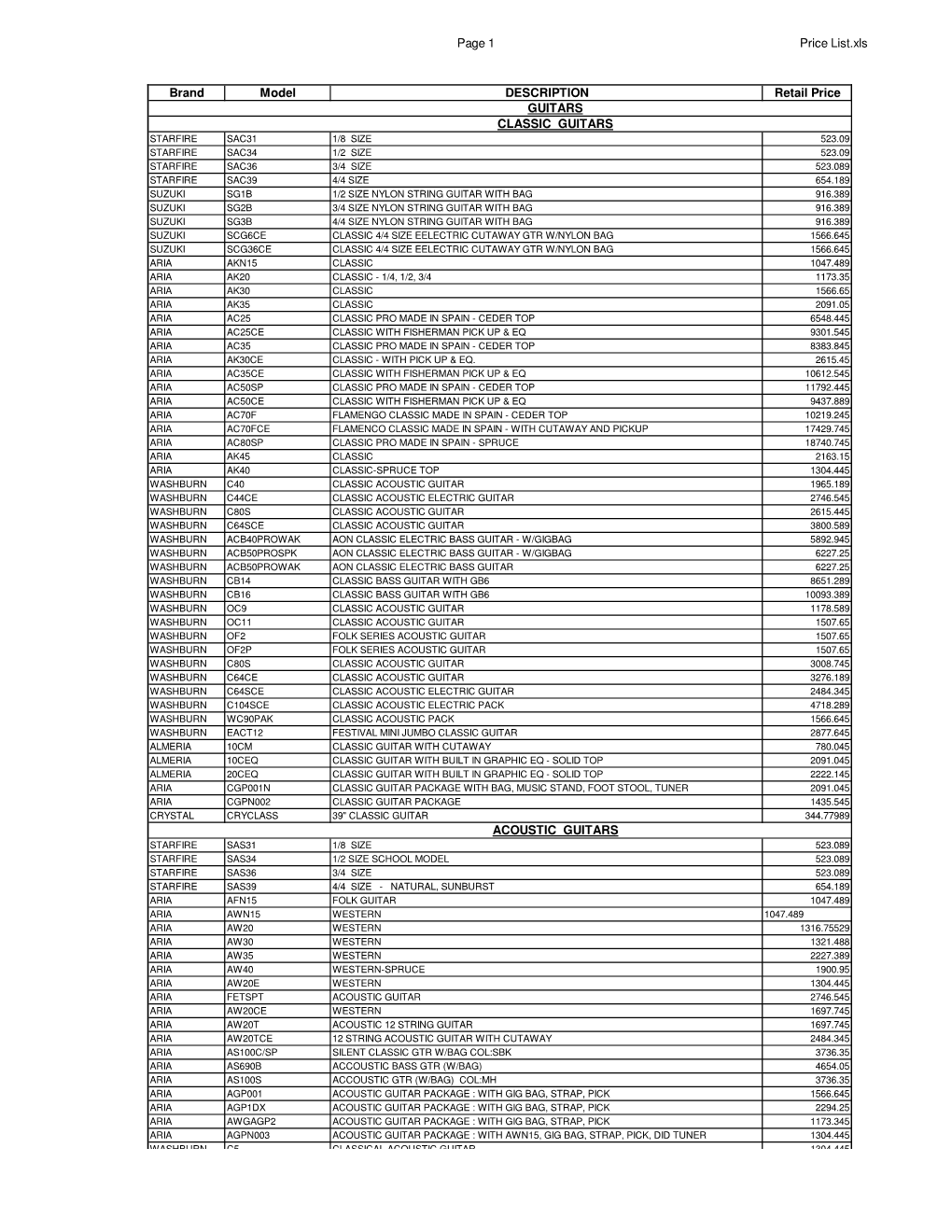 Client Price List.Pdf