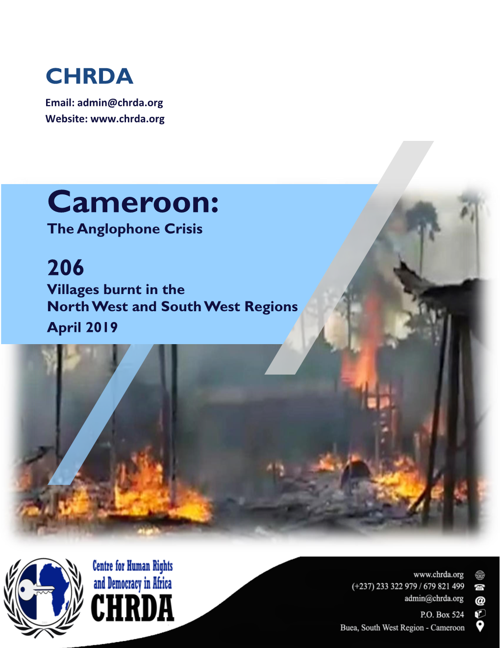 206 Villages Burnt in the North West and South West Regions