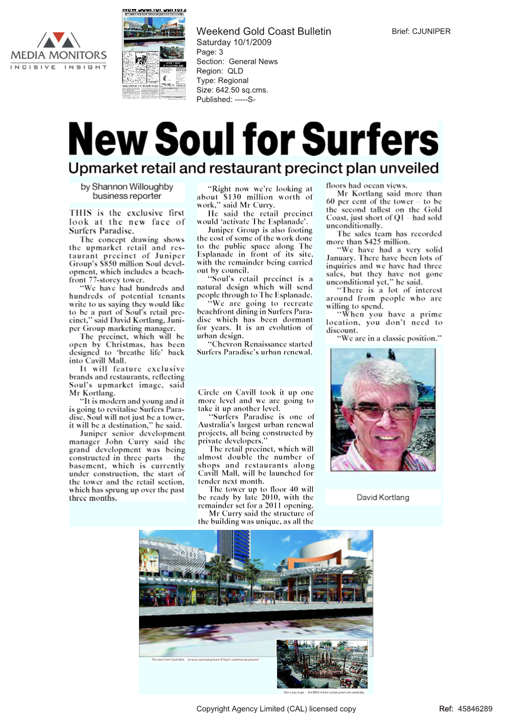 New Soul for Surfers Upmarket Retail and Restaurant Precinct Plan Unveiled by Shannon Willoughby 