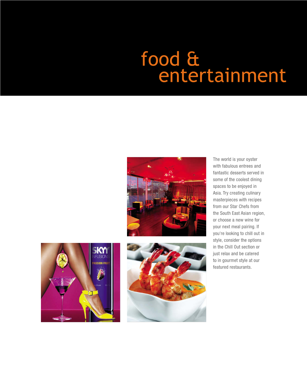 Food & Entertainment